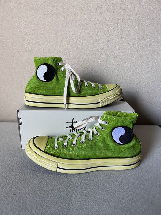 Our Legacy Our Legacy Stussy Converse Chuck 70 Hi in Lizard Green