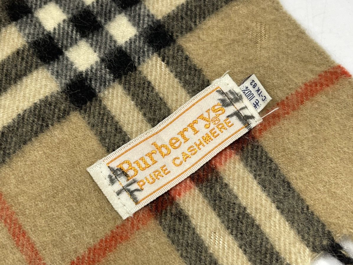Burberry × Vintage vintage burberry scarf muffler wool Size ONE SIZE - 2 Thumbnail