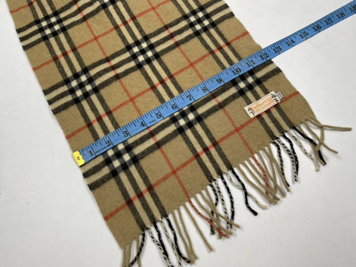 Burberry × Vintage vintage burberry scarf muffler wool Size ONE SIZE - 3 Thumbnail