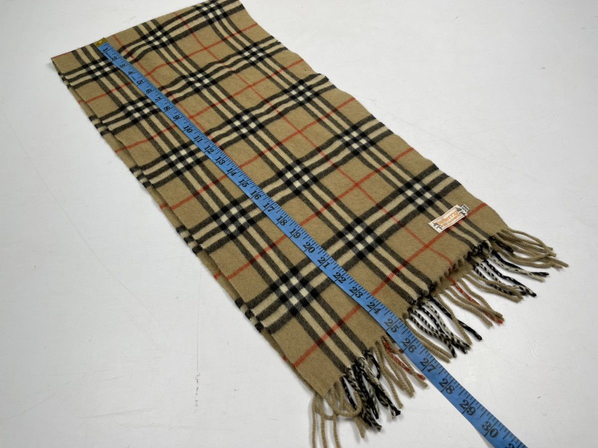Burberry × Vintage vintage burberry scarf muffler wool Size ONE SIZE - 8 Thumbnail