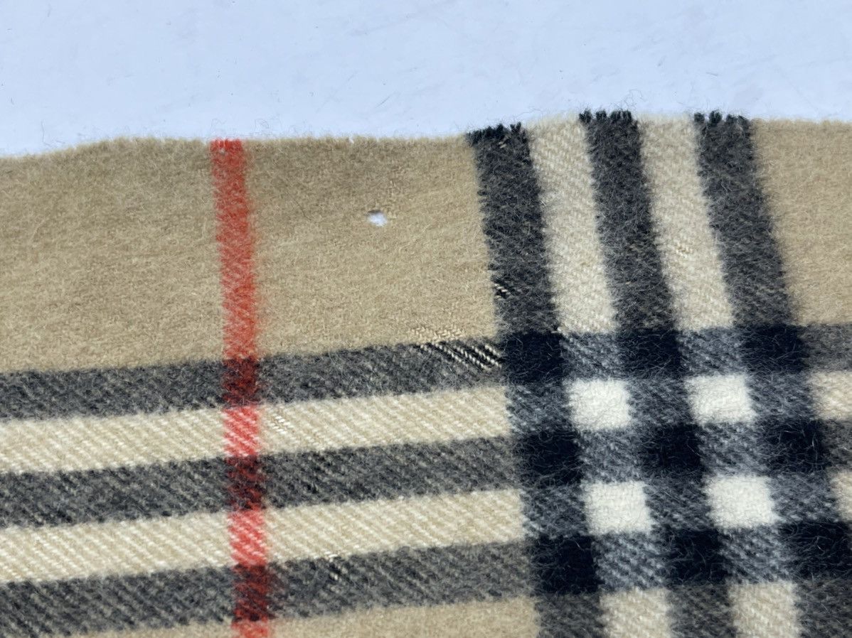 Burberry × Vintage vintage burberry scarf muffler wool Size ONE SIZE - 6 Thumbnail