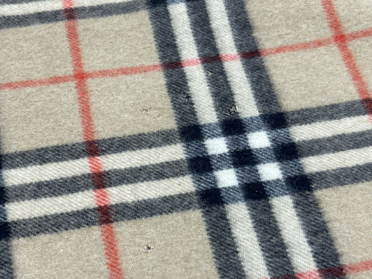Burberry × Vintage vintage burberry scarf muffler wool Size ONE SIZE - 7 Thumbnail
