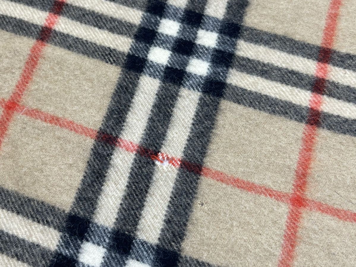 Burberry × Vintage vintage burberry scarf muffler wool Size ONE SIZE - 5 Thumbnail