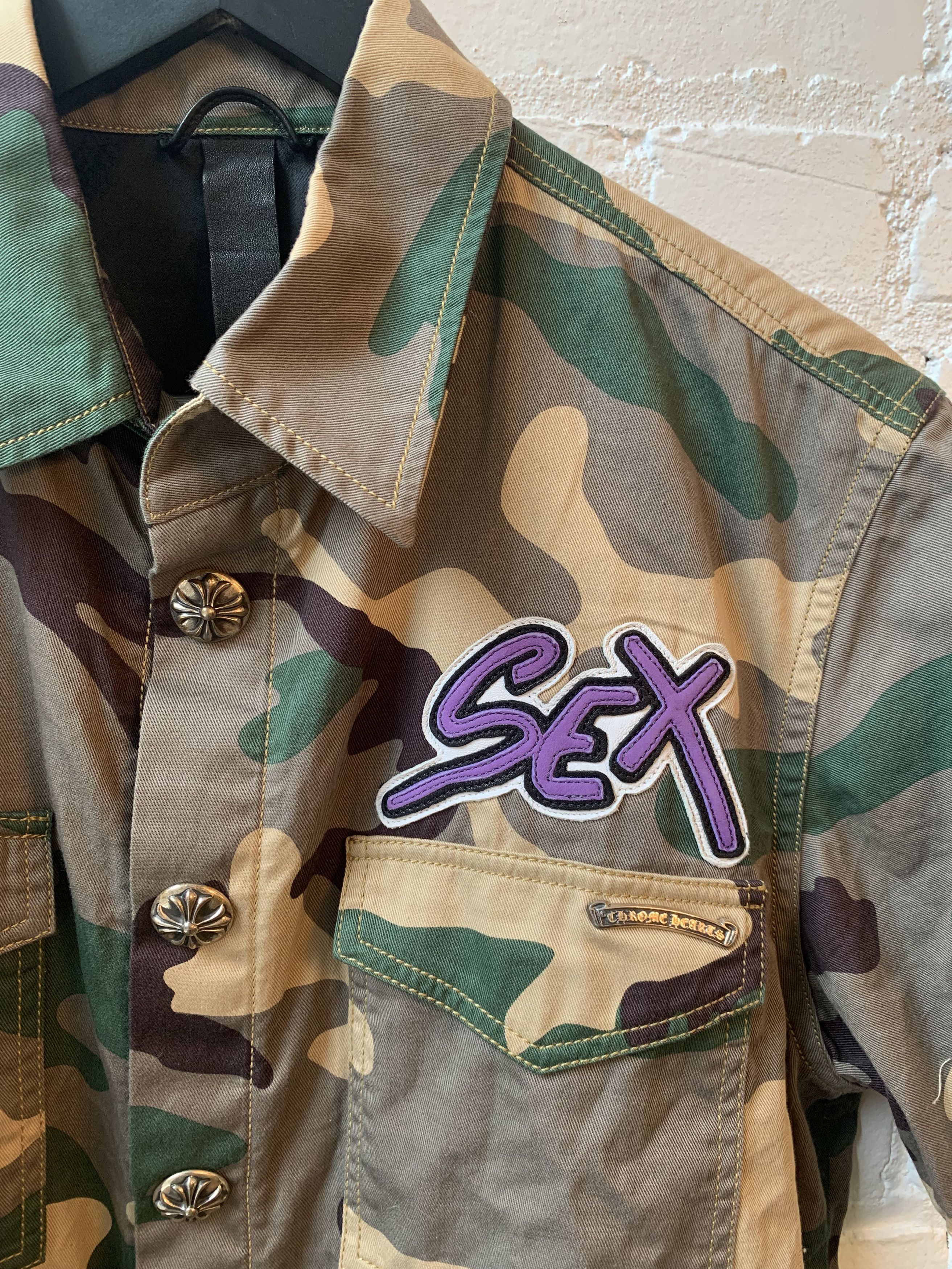 Chrome Hearts Chrome Hearts Matty Boy Camo Sex Snap Up Shirt Size US M / EU 48-50 / 2 - 2 Thumbnail