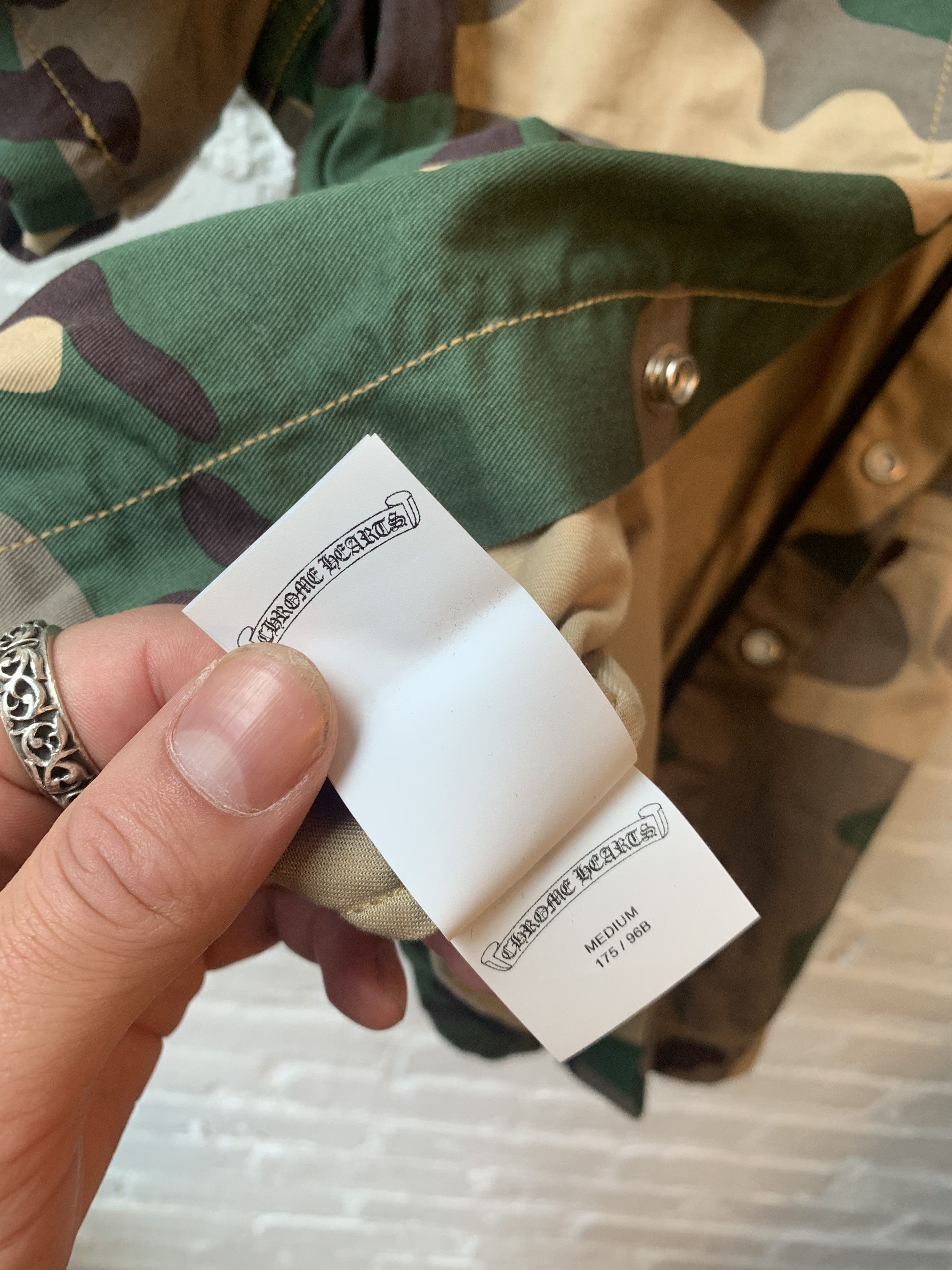 Chrome Hearts Chrome Hearts Matty Boy Camo Sex Snap Up Shirt Size US M / EU 48-50 / 2 - 8 Thumbnail