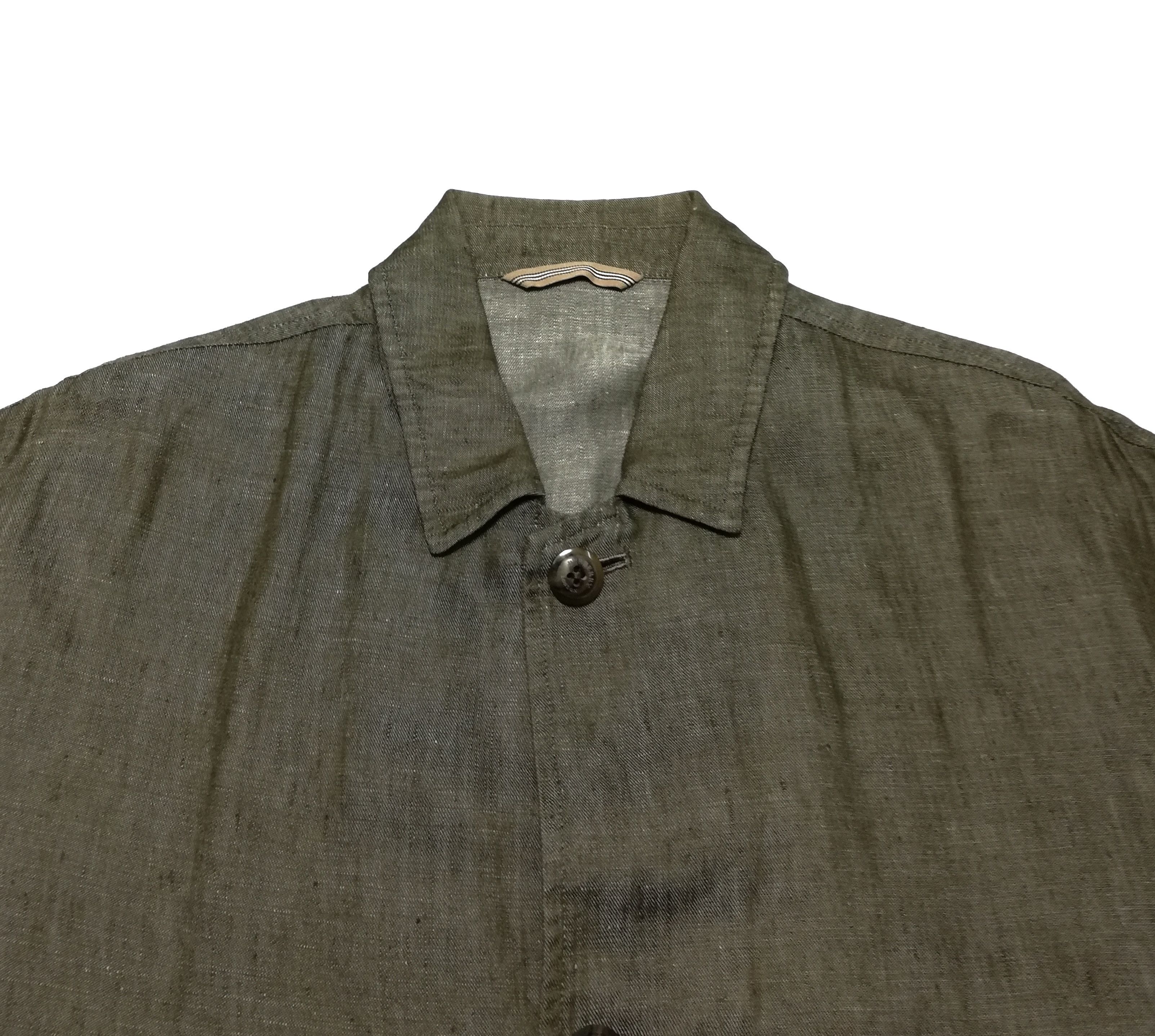 Burberry × Vintage 🔥Burberry London Workers Button Ups Jacket Cotton🔥 Size US L / EU 52-54 / 3 - 5 Thumbnail