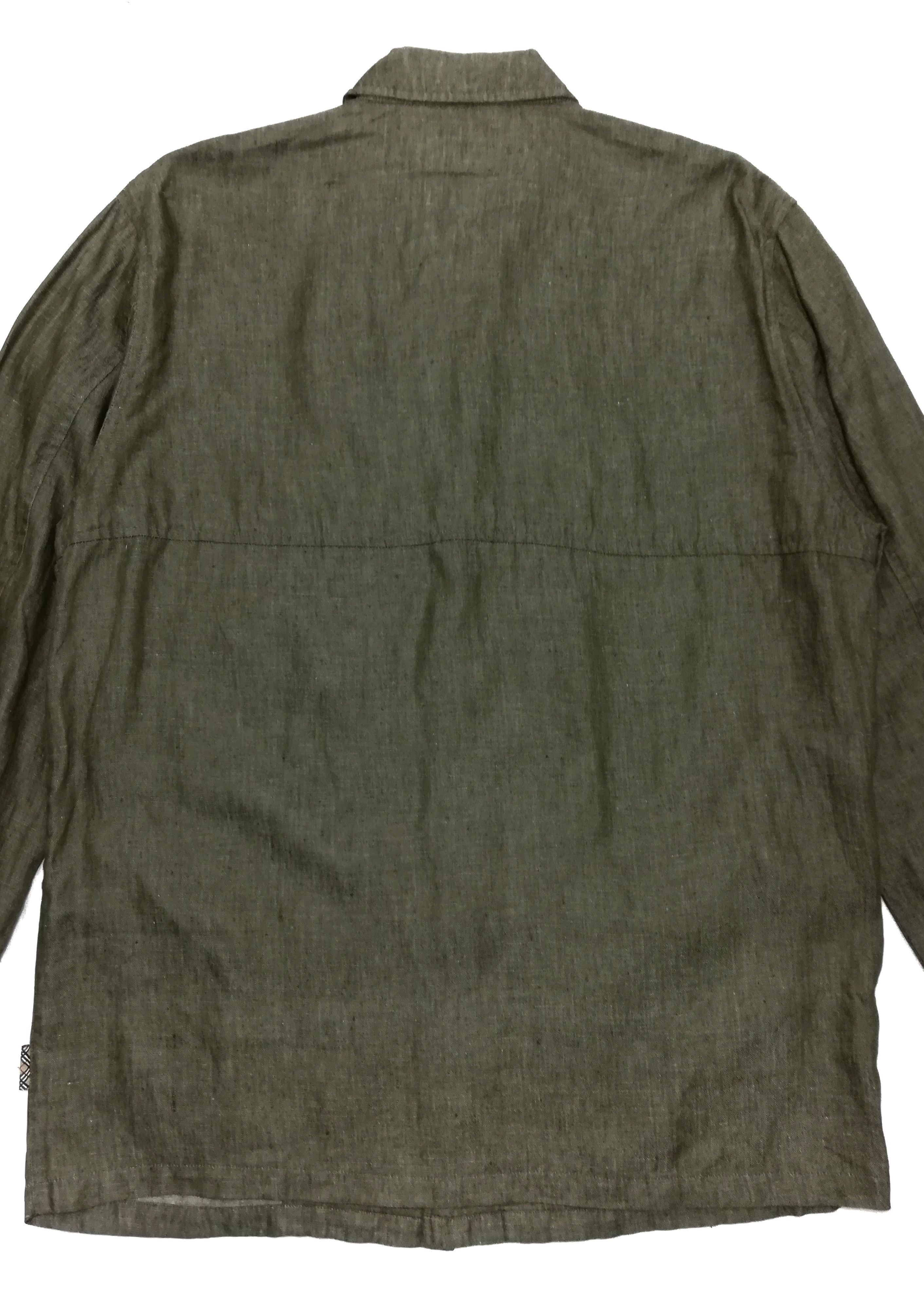Burberry × Vintage 🔥Burberry London Workers Button Ups Jacket Cotton🔥 Size US L / EU 52-54 / 3 - 13 Thumbnail