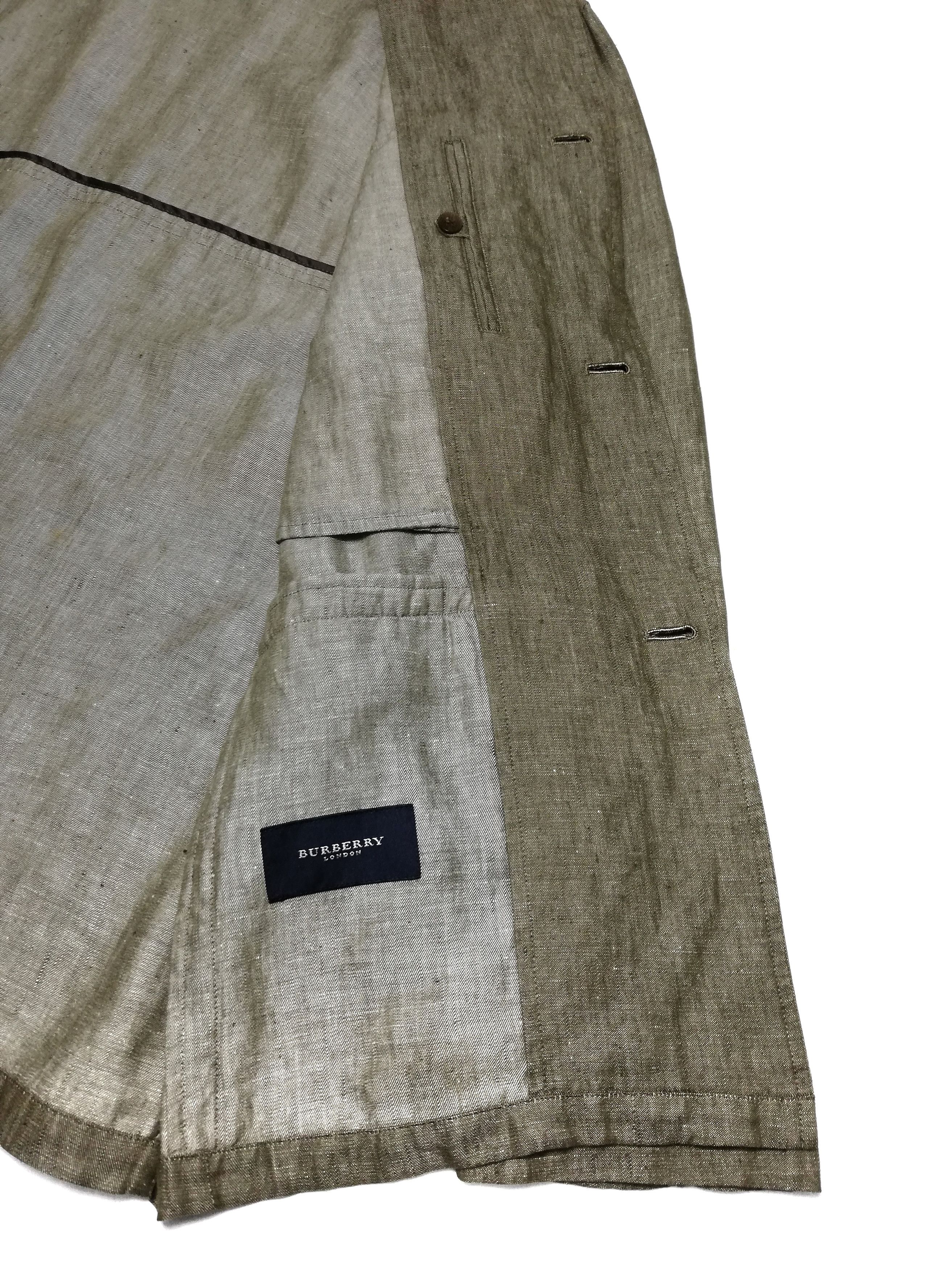 Burberry × Vintage 🔥Burberry London Workers Button Ups Jacket Cotton🔥 Size US L / EU 52-54 / 3 - 7 Thumbnail