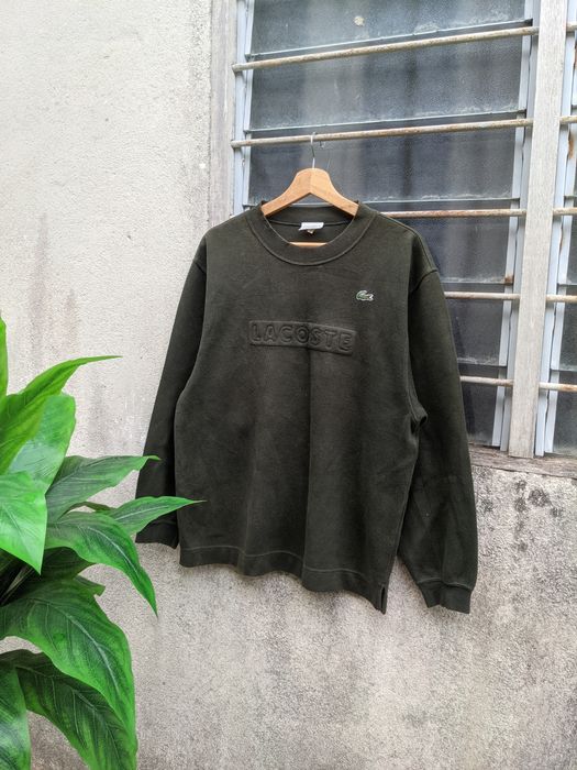 Vintage clearance lacoste sweatshirt