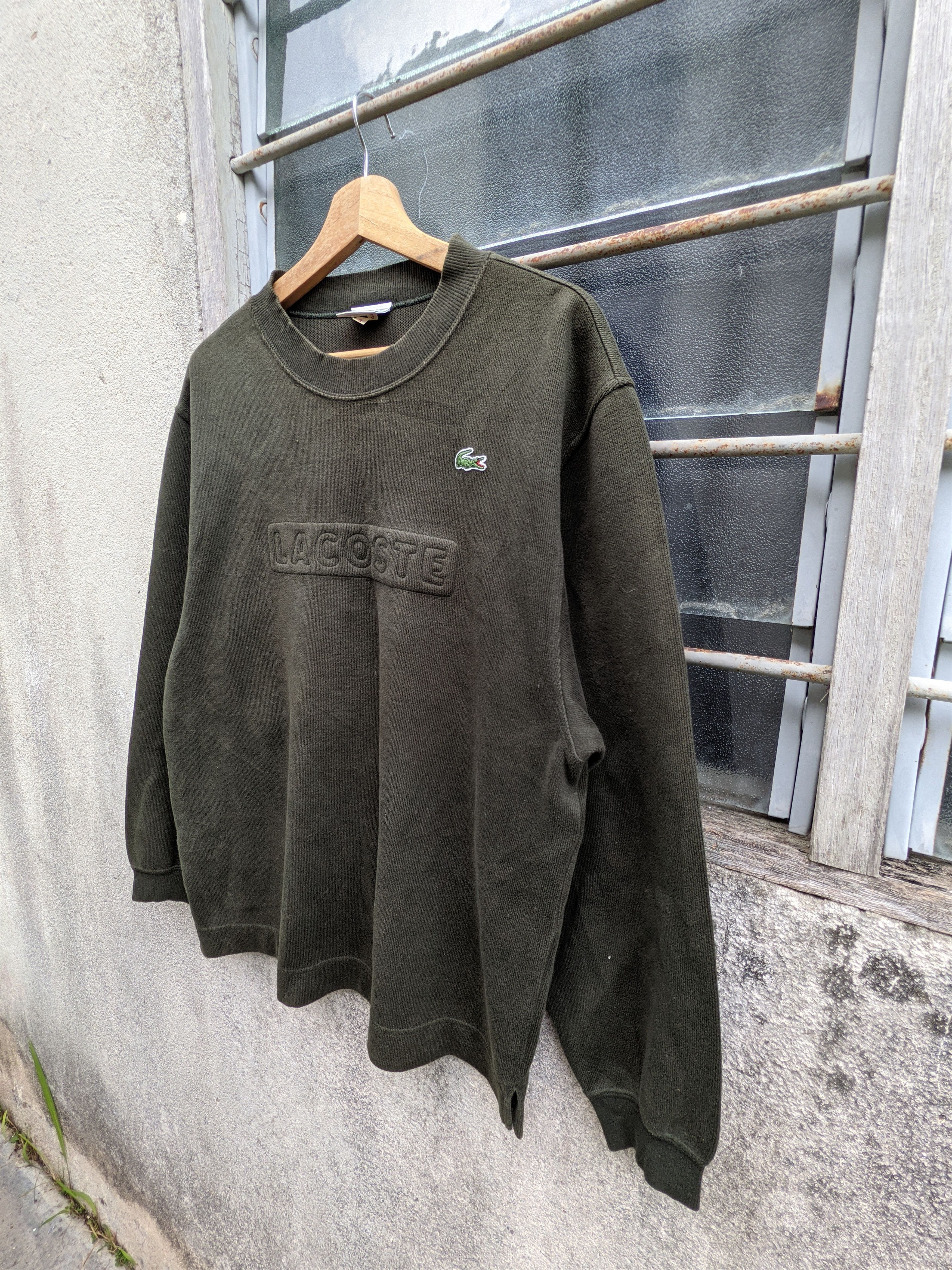 Lacoste Lacoste Sport Spellout Sweatshirt Size US L / EU 52-54 / 3 - 3 Thumbnail