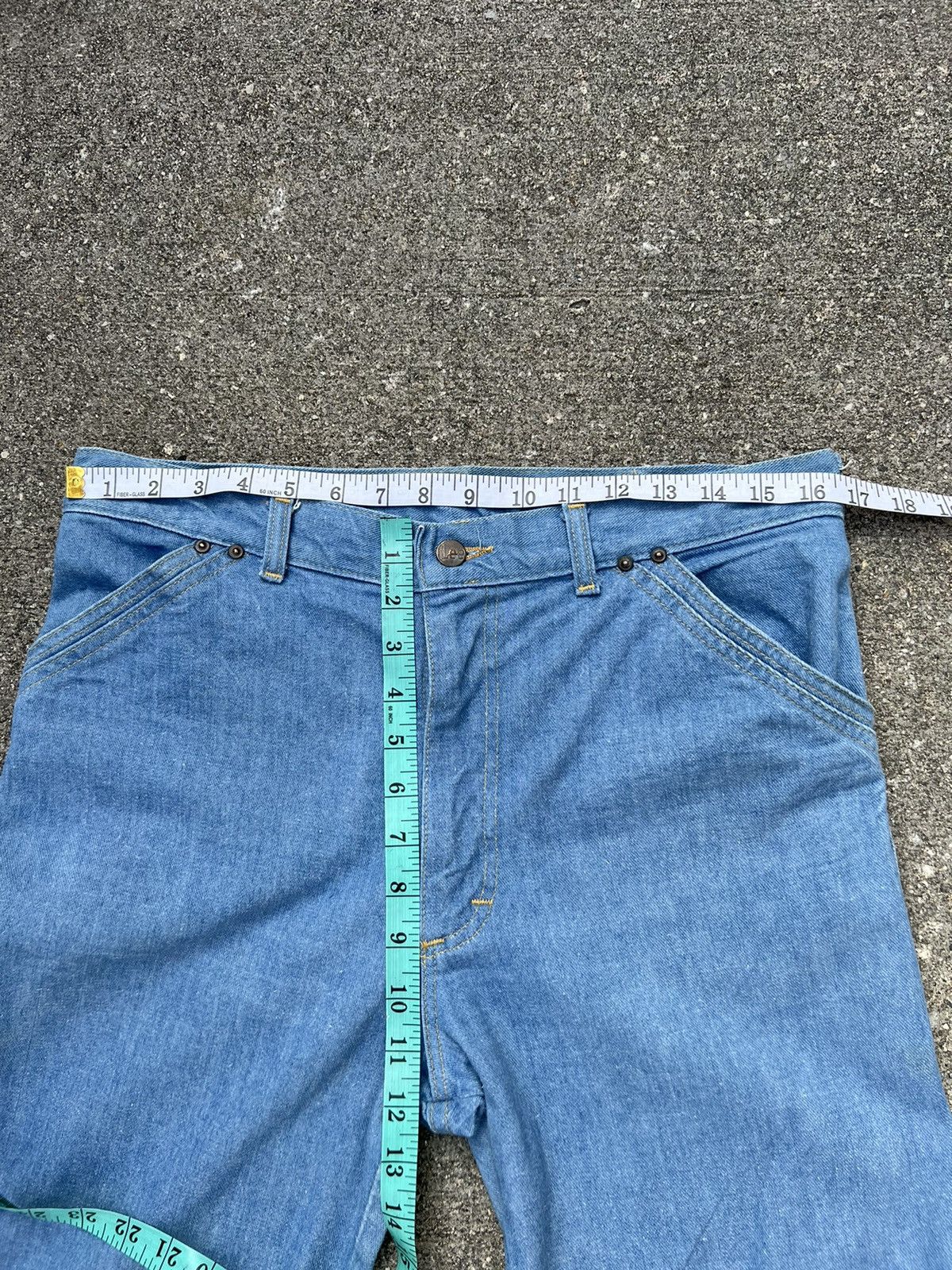 Vintage 70s Lee Denim Flare Jeans