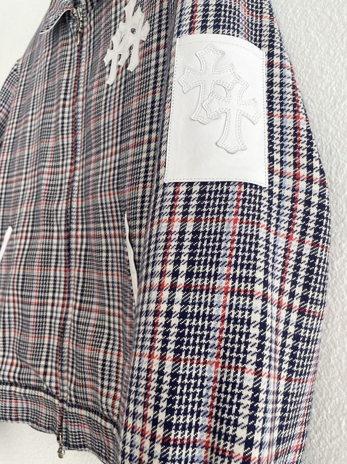Chrome Hearts Chrome Hearts Quilted Plaid Jacket Size US M / EU 48-50 / 2 - 4 Thumbnail