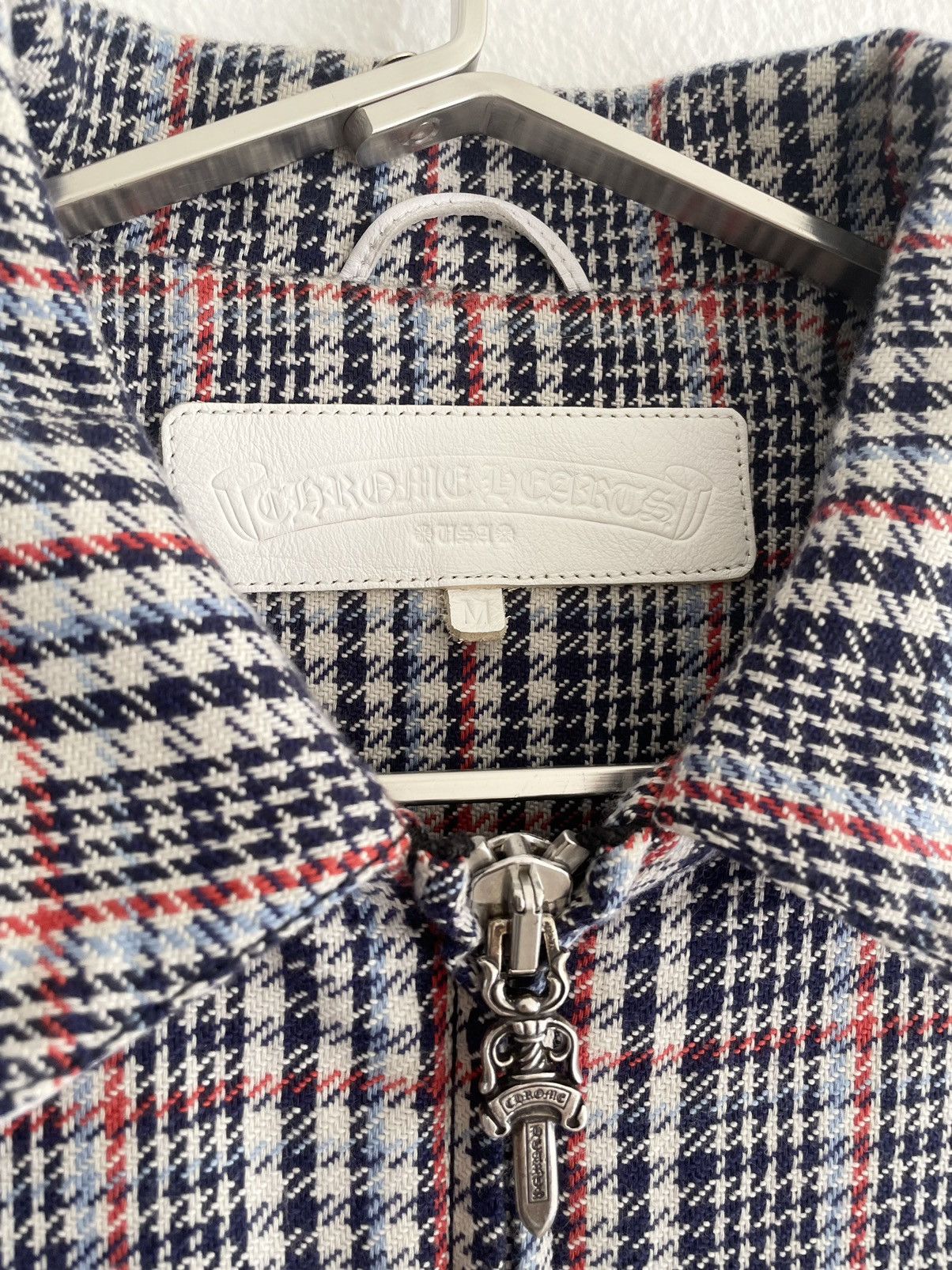 Chrome Hearts Chrome Hearts Quilted Plaid Jacket Size US M / EU 48-50 / 2 - 6 Thumbnail