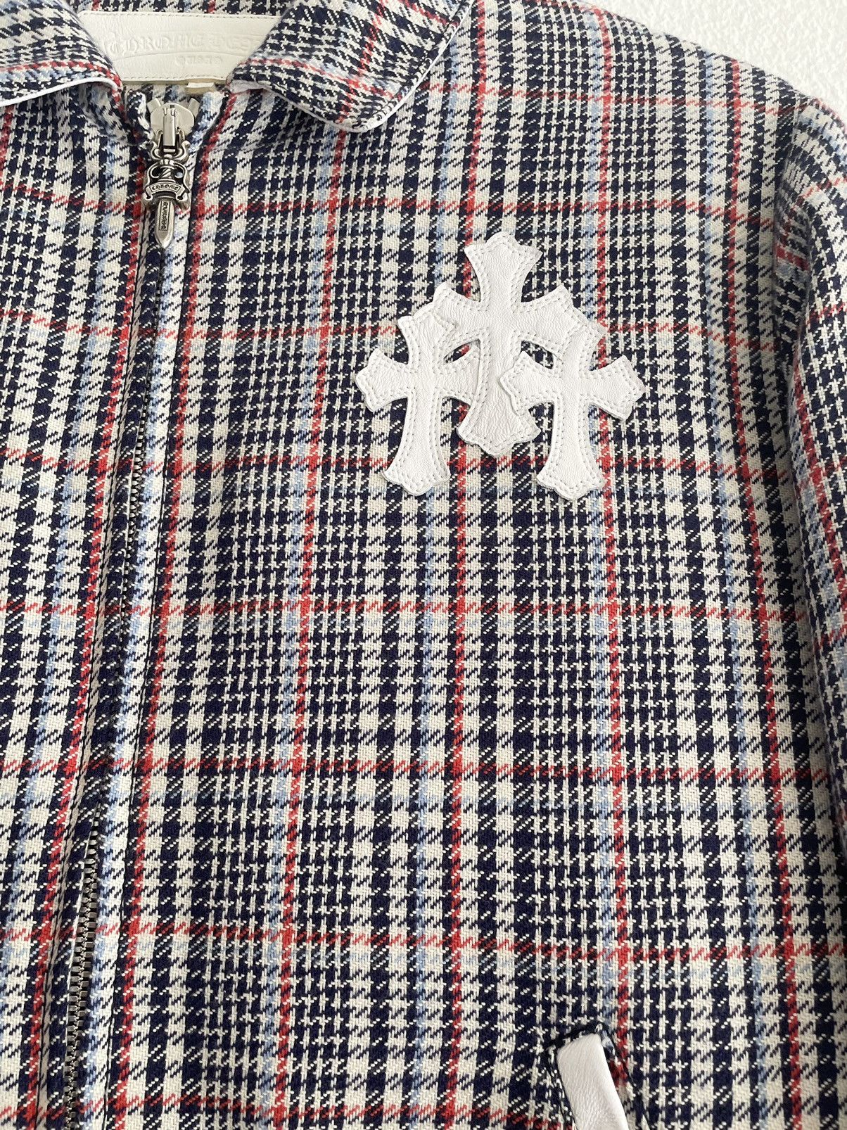 Chrome Hearts Chrome Hearts Quilted Plaid Jacket Size US M / EU 48-50 / 2 - 5 Thumbnail