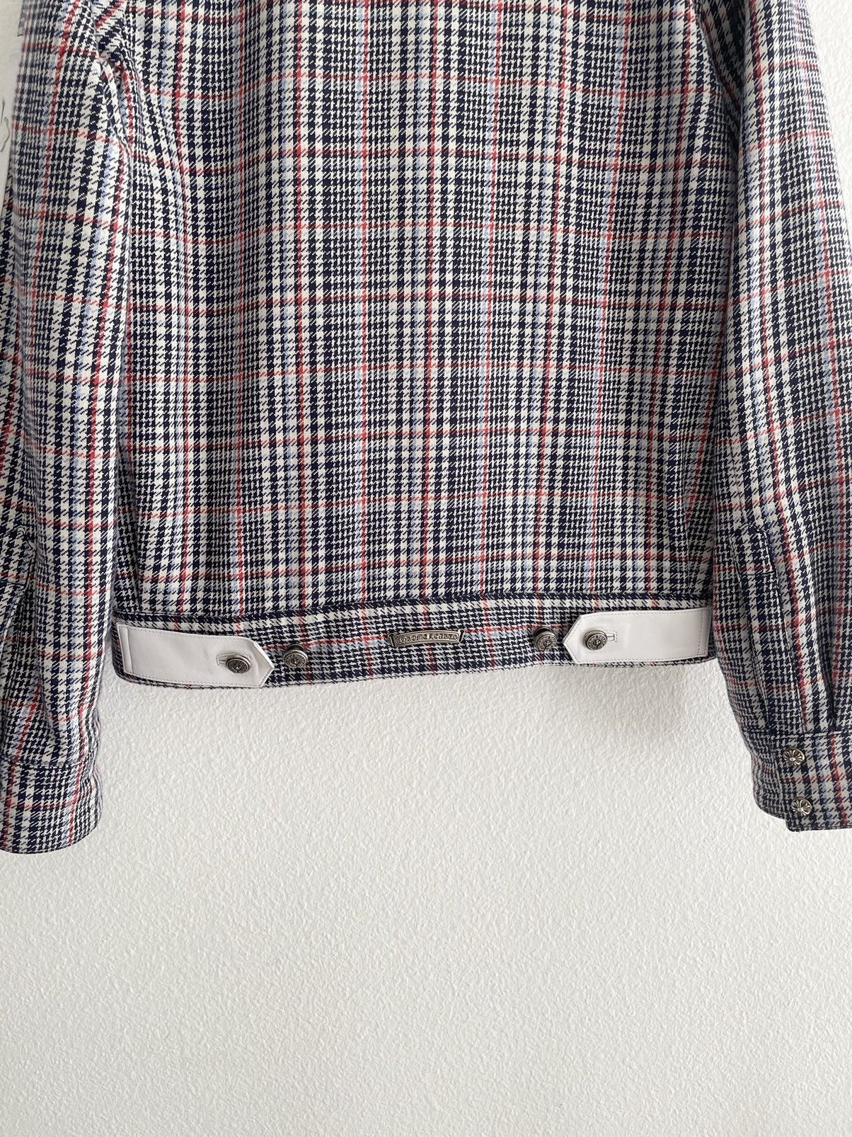 Chrome Hearts Chrome Hearts Quilted Plaid Jacket Size US M / EU 48-50 / 2 - 11 Thumbnail