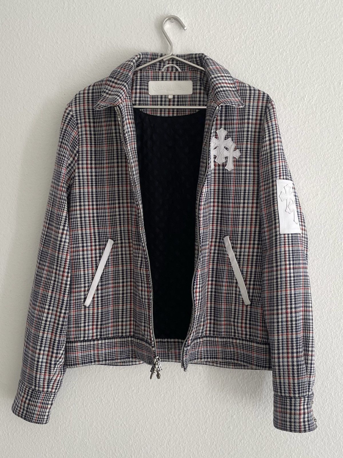 Chrome Hearts Chrome Hearts Quilted Plaid Jacket Size US M / EU 48-50 / 2 - 2 Thumbnail