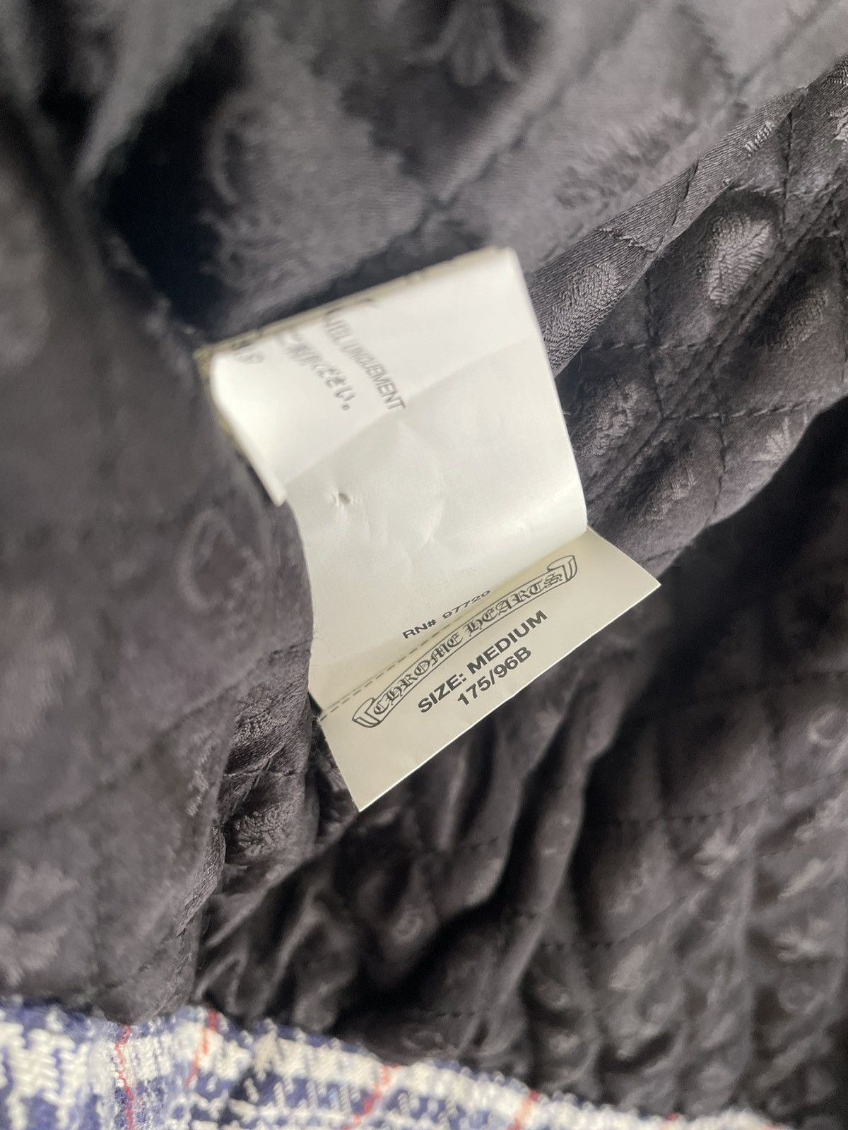 Chrome Hearts Chrome Hearts Quilted Plaid Jacket Size US M / EU 48-50 / 2 - 20 Thumbnail