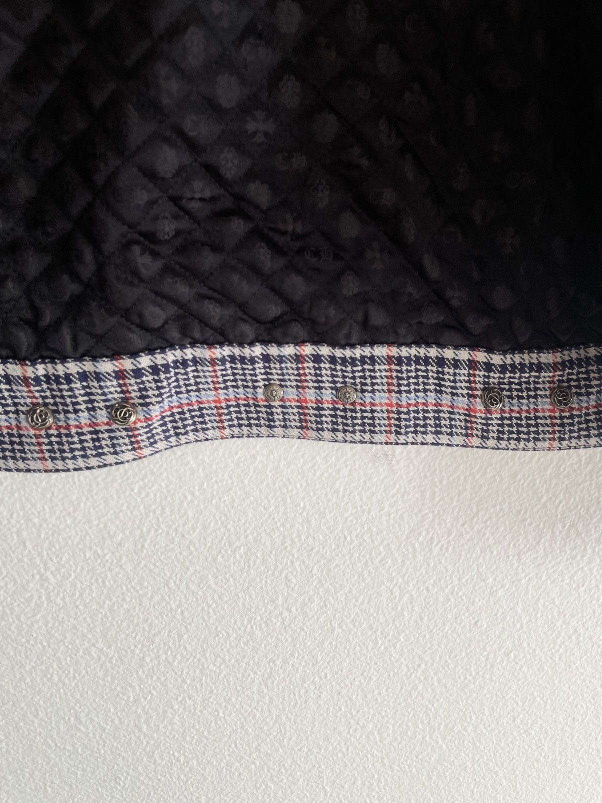 Chrome Hearts Chrome Hearts Quilted Plaid Jacket Size US M / EU 48-50 / 2 - 17 Thumbnail