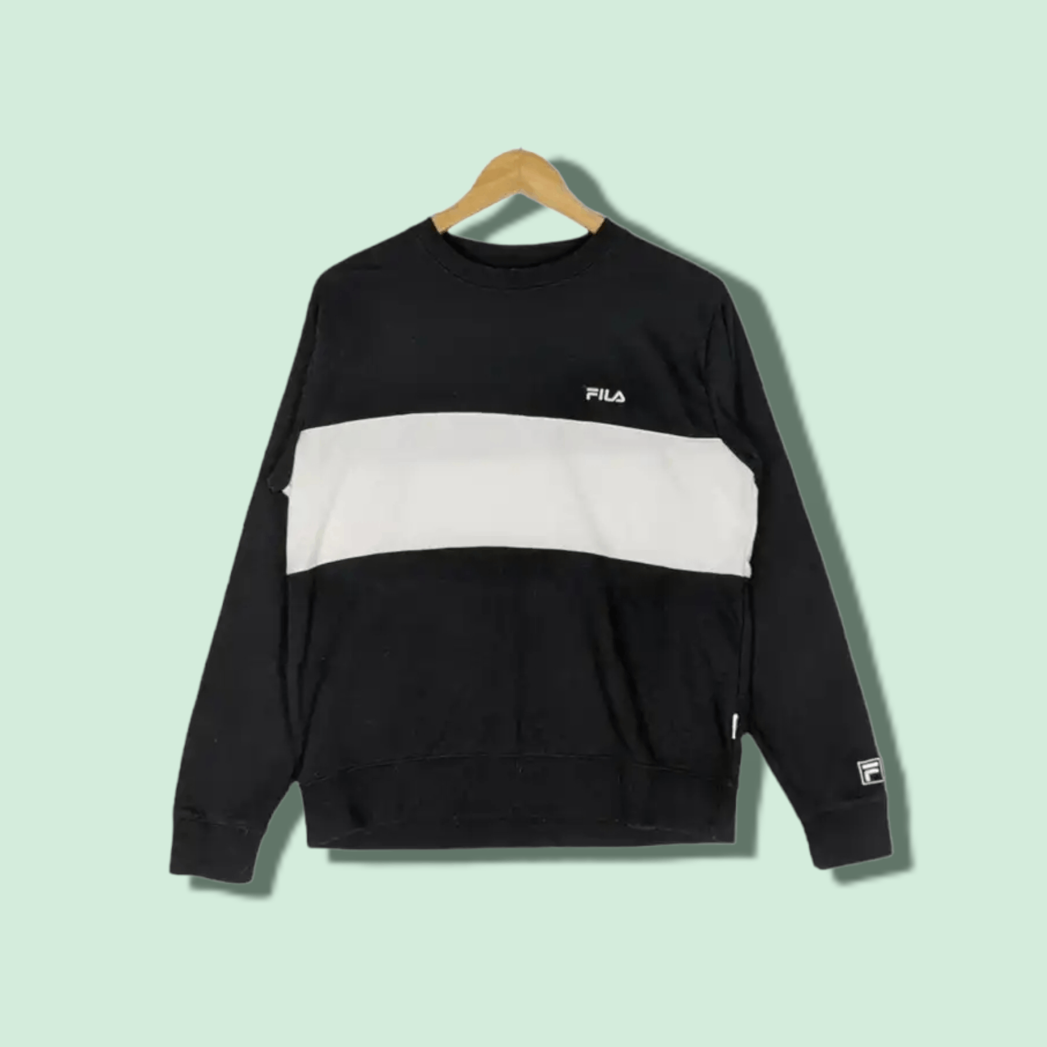 Fila FILA Multicolor Sportswear Crewneck Jumper Sweatshirt Size US S / EU 44-46 / 1 - 1 Thumbnail