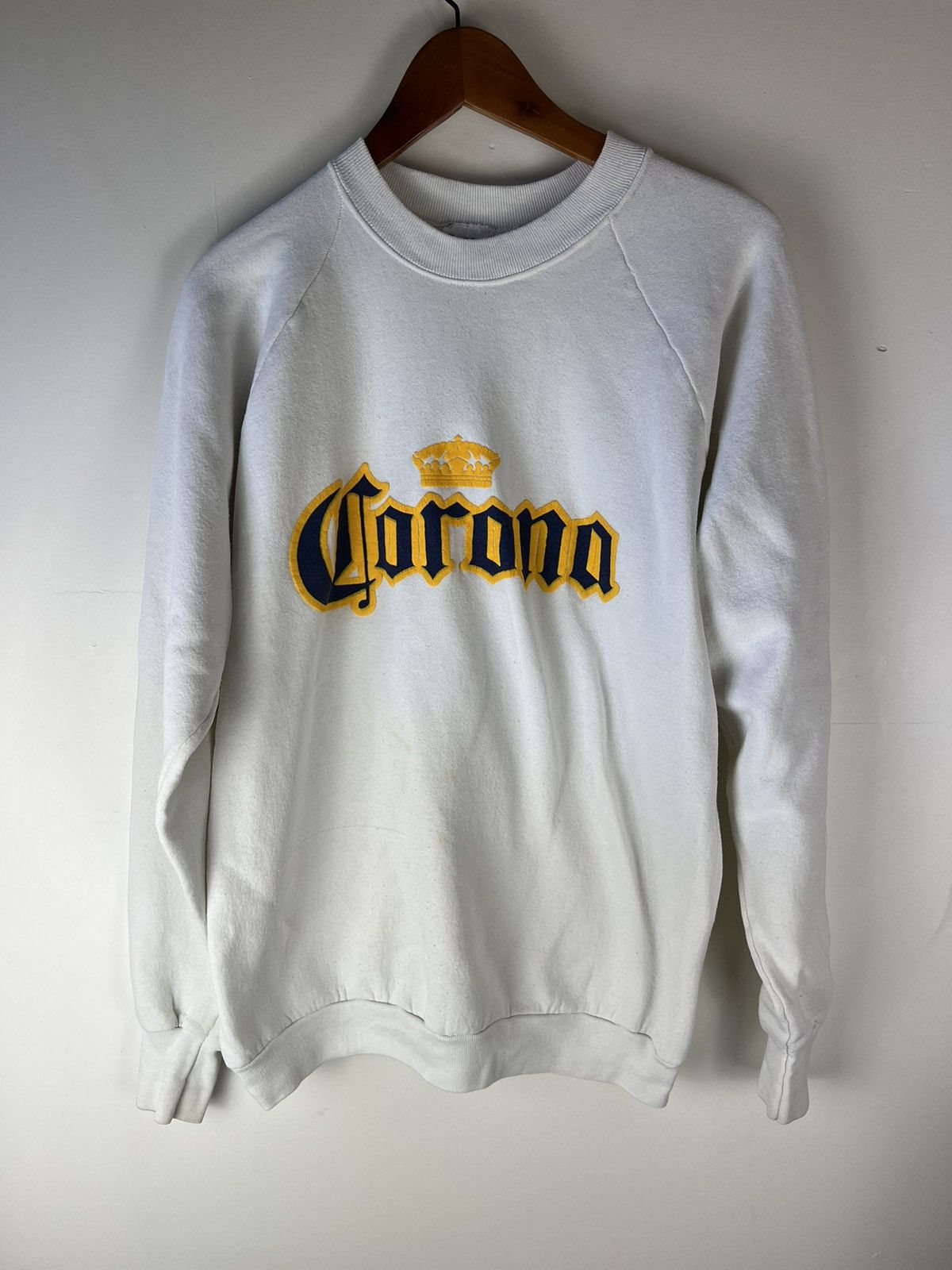 Fruit Of The Loom Vintage Corona Raglan Sweater Size US M / EU 48-50 / 2 - 1 Thumbnail