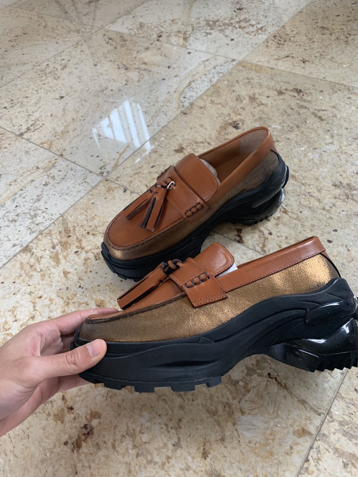 Maison Margiela Hiking Sole Boots in Cognac Size US 7 / EU 40 - 7 Thumbnail