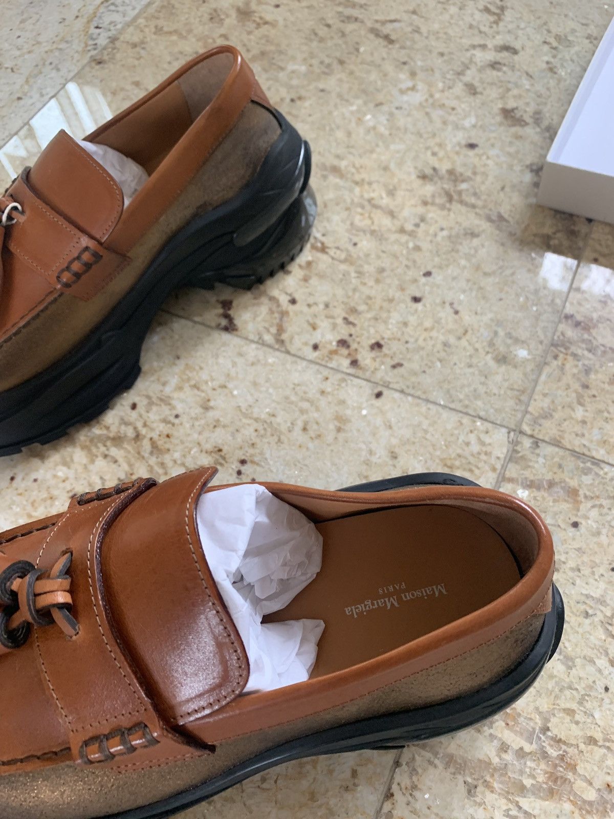 Maison Margiela Hiking Sole Boots in Cognac Size US 7 / EU 40 - 5 Thumbnail