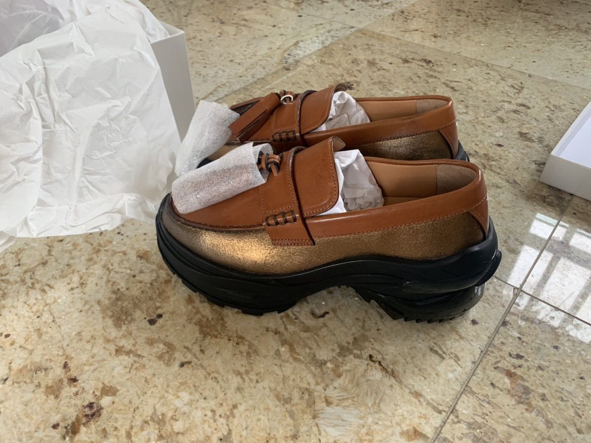 Hiking Sole Boots in Cognac