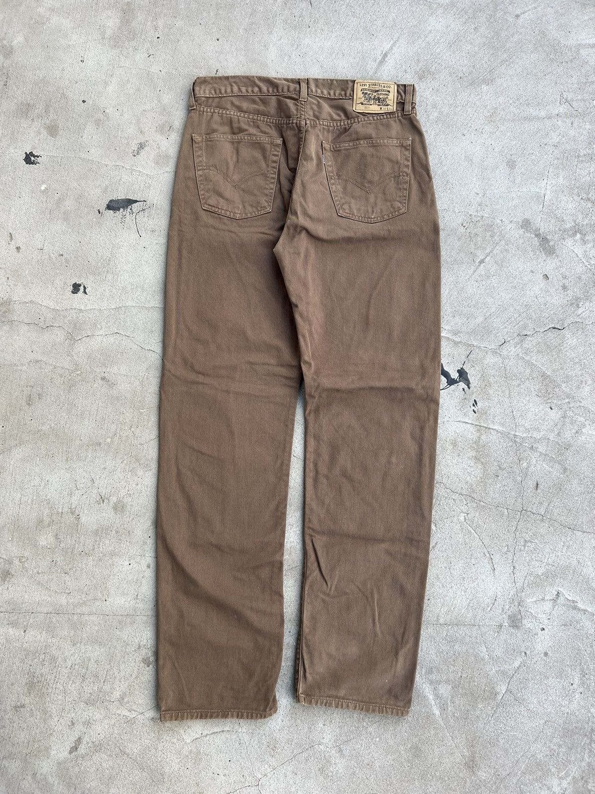 Levi's × Vintage Vintage Levi’s Jeans Brown Faded Size US 34 / EU 50 - 5 Thumbnail