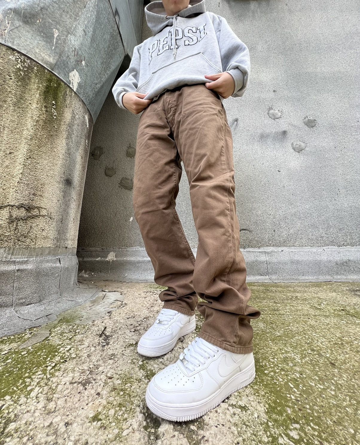 Levi's × Vintage Vintage Levi’s Jeans Brown Faded Size US 34 / EU 50 - 3 Thumbnail