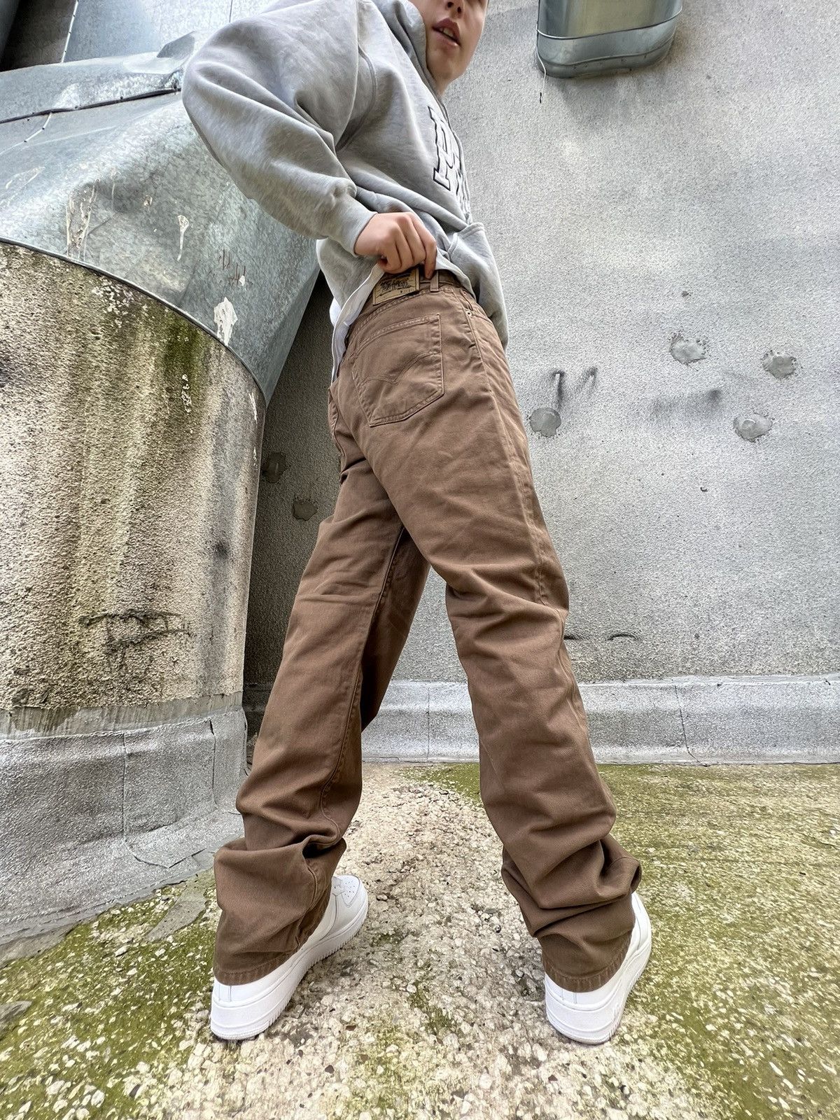Levi's × Vintage Vintage Levi’s Jeans Brown Faded Size US 34 / EU 50 - 2 Thumbnail