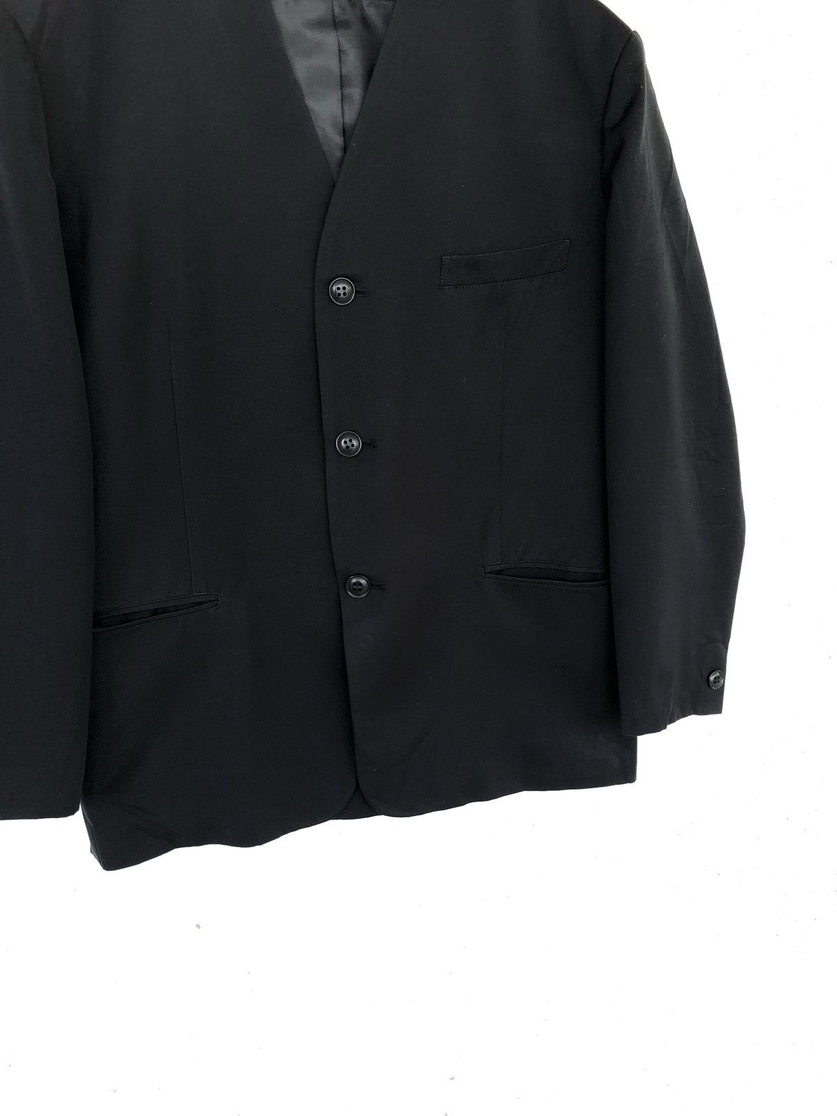 Yohji Yamamoto OG Yohji Workshop Minimal Mandarin Collar Jacket Size US M / EU 48-50 / 2 - 6 Thumbnail