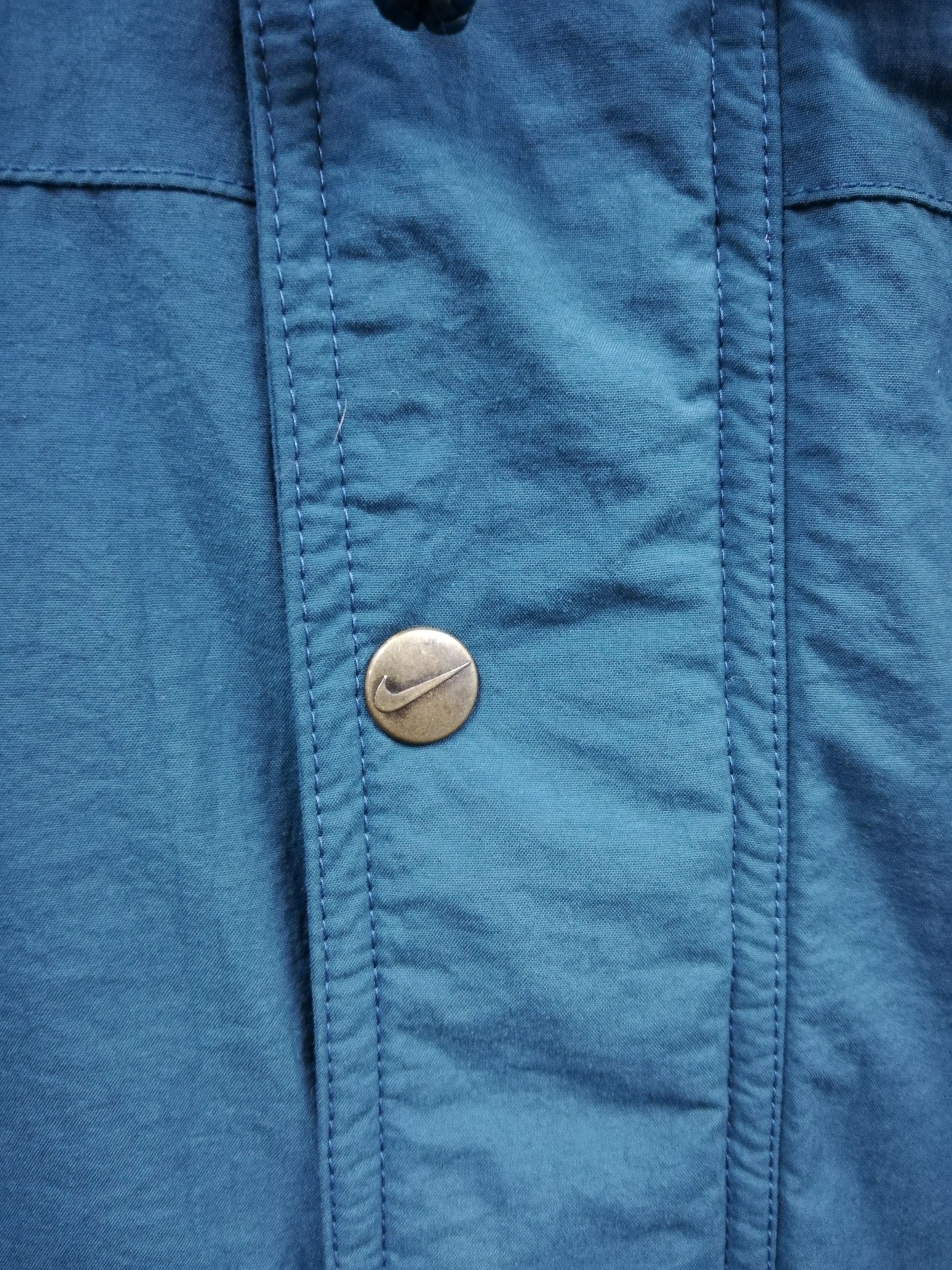 Nike × Vintage Vintage Nike Swoosh Bench Overcoat Parka Jacket Size US L / EU 52-54 / 3 - 8 Thumbnail