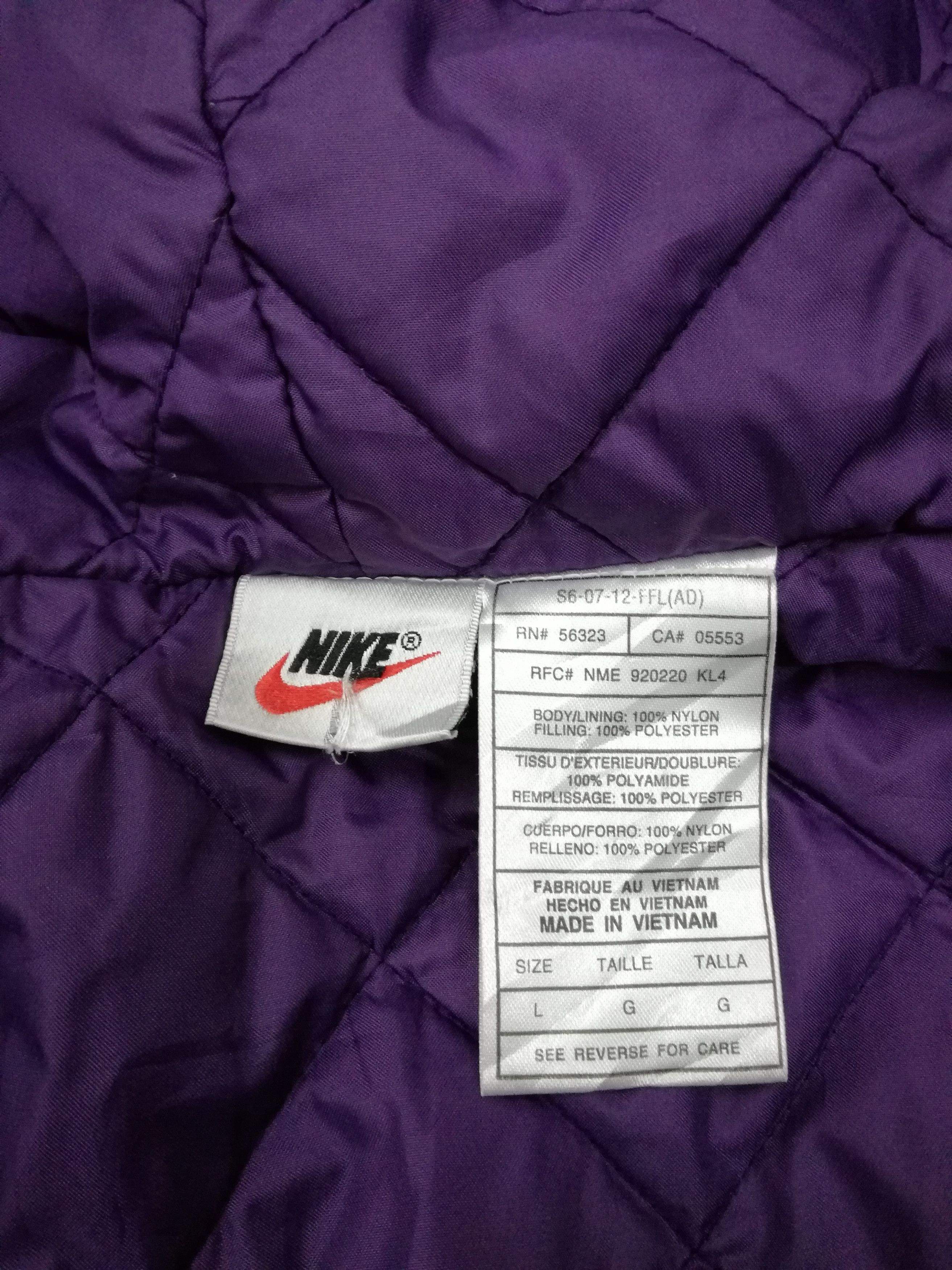 Nike × Vintage Vintage Nike Swoosh Bench Overcoat Parka Jacket Size US L / EU 52-54 / 3 - 9 Thumbnail