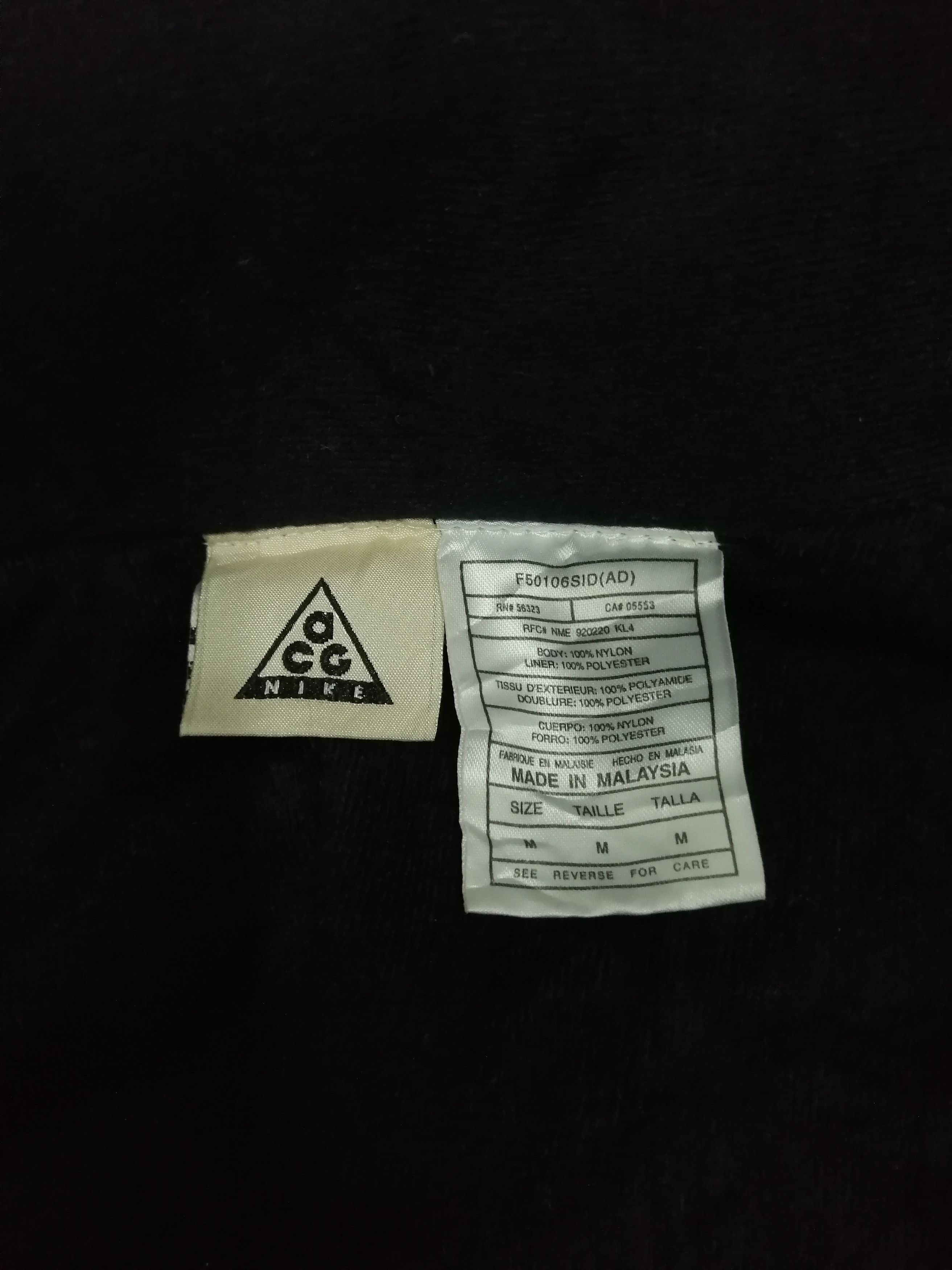Nike ACG × Vintage Vintage 90s Nike ACG Jacket Size US M / EU 48-50 / 2 - 9 Thumbnail