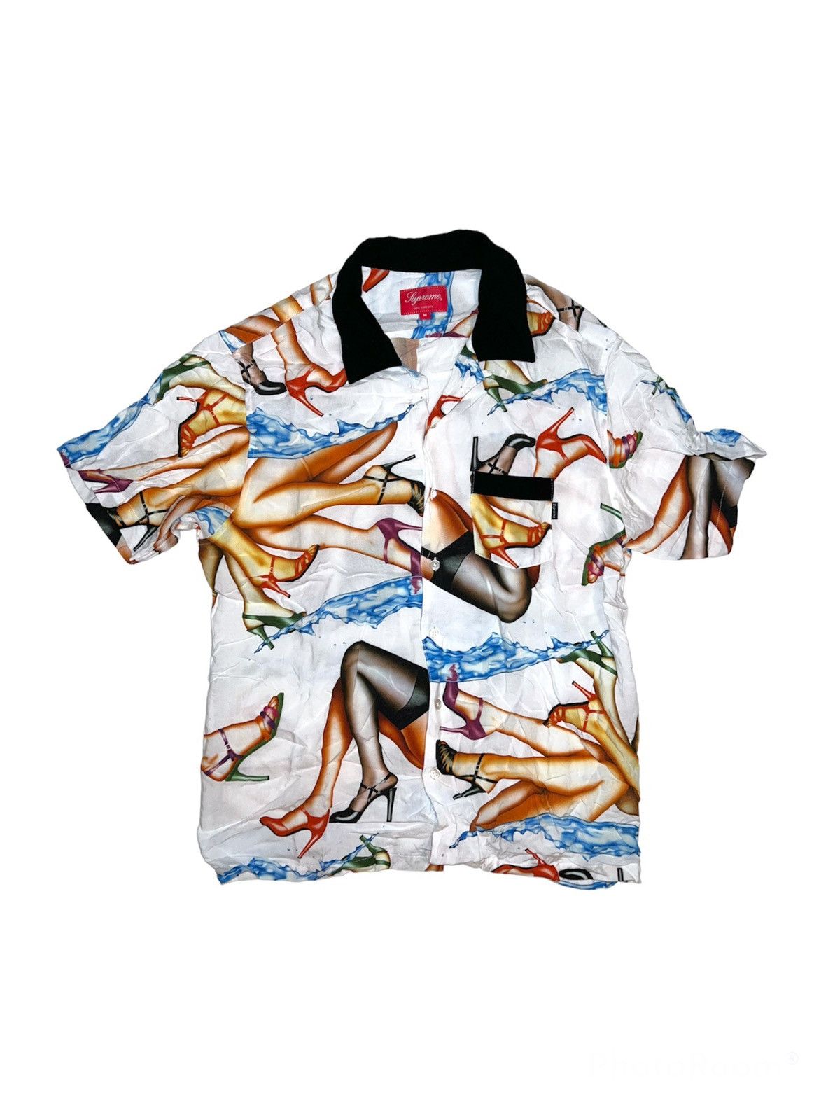 Supreme SS15 Heels Rayon Shirt