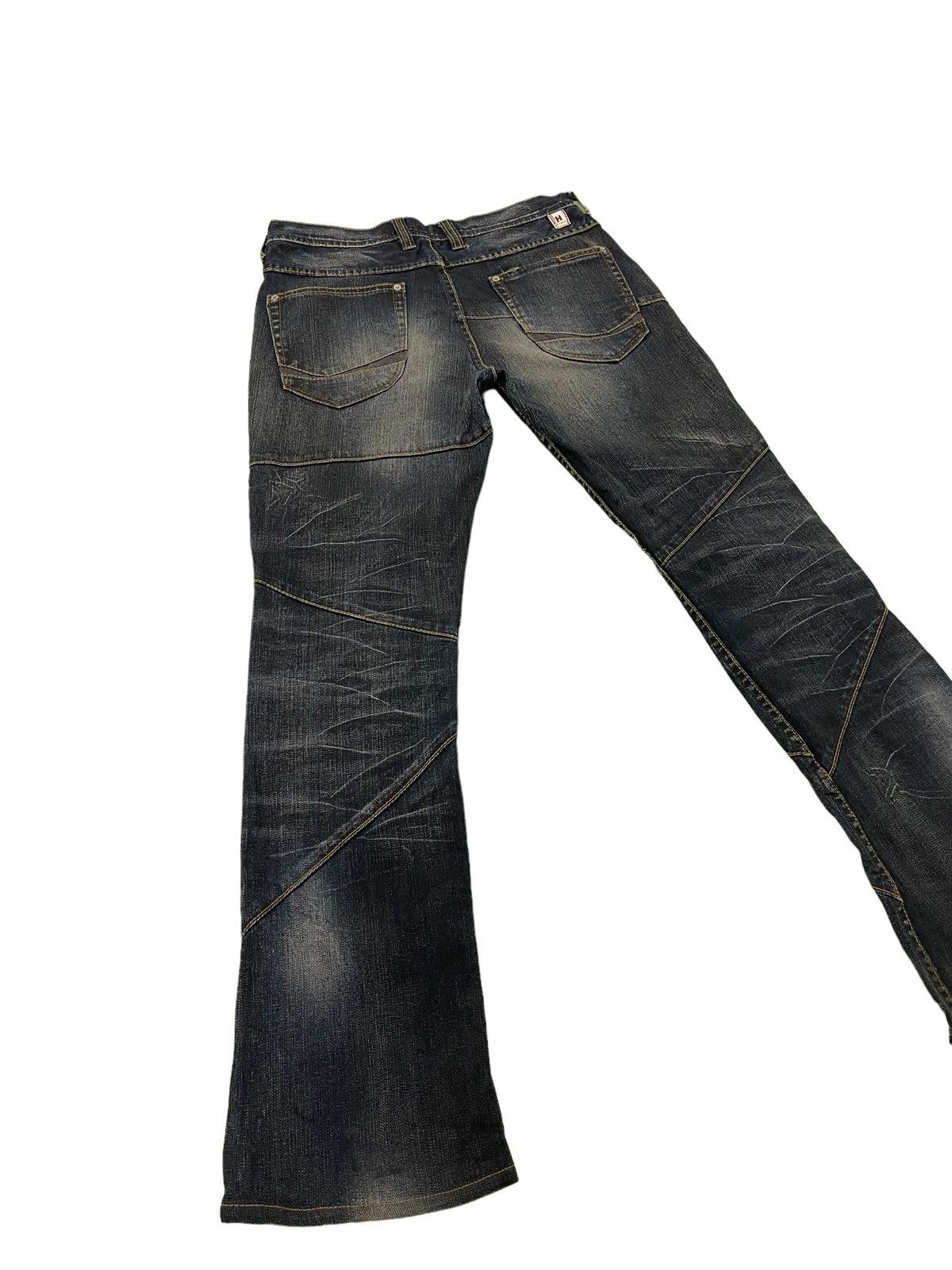 HIDEAWAYS Flare Jeans Hideaways Nicole Hagi Denim Boot Cut 1🟦8 Size US 33 - 12 Thumbnail