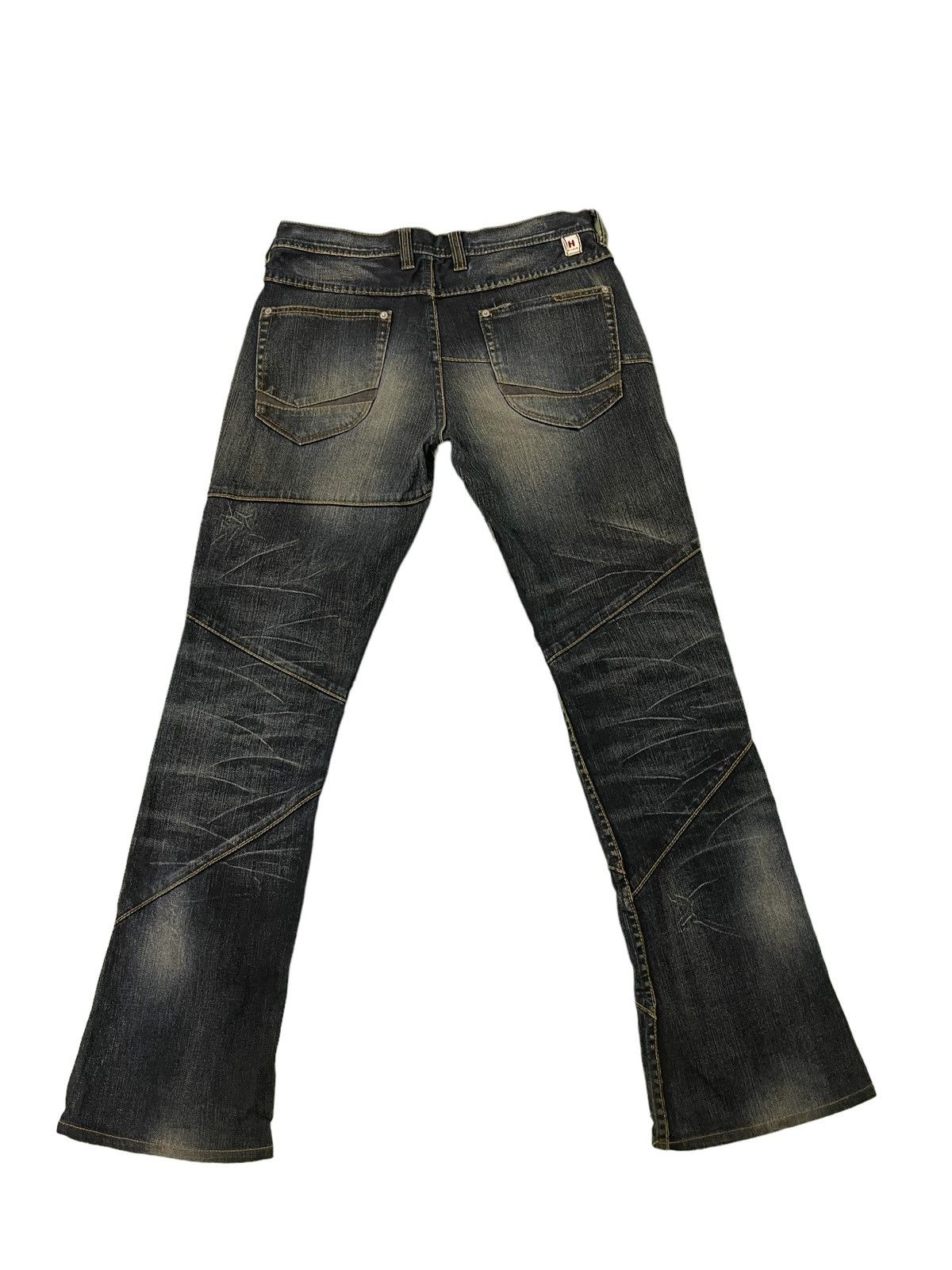 HIDEAWAYS Flare Jeans Hideaways Nicole Hagi Denim Boot Cut 1🟦8 Size US 33 - 11 Thumbnail