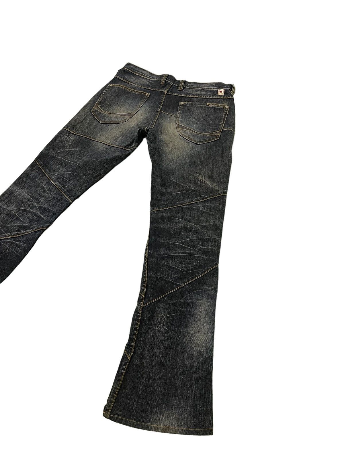 HIDEAWAYS Flare Jeans Hideaways Nicole Hagi Denim Boot Cut 1🟦8 Size US 33 - 13 Thumbnail