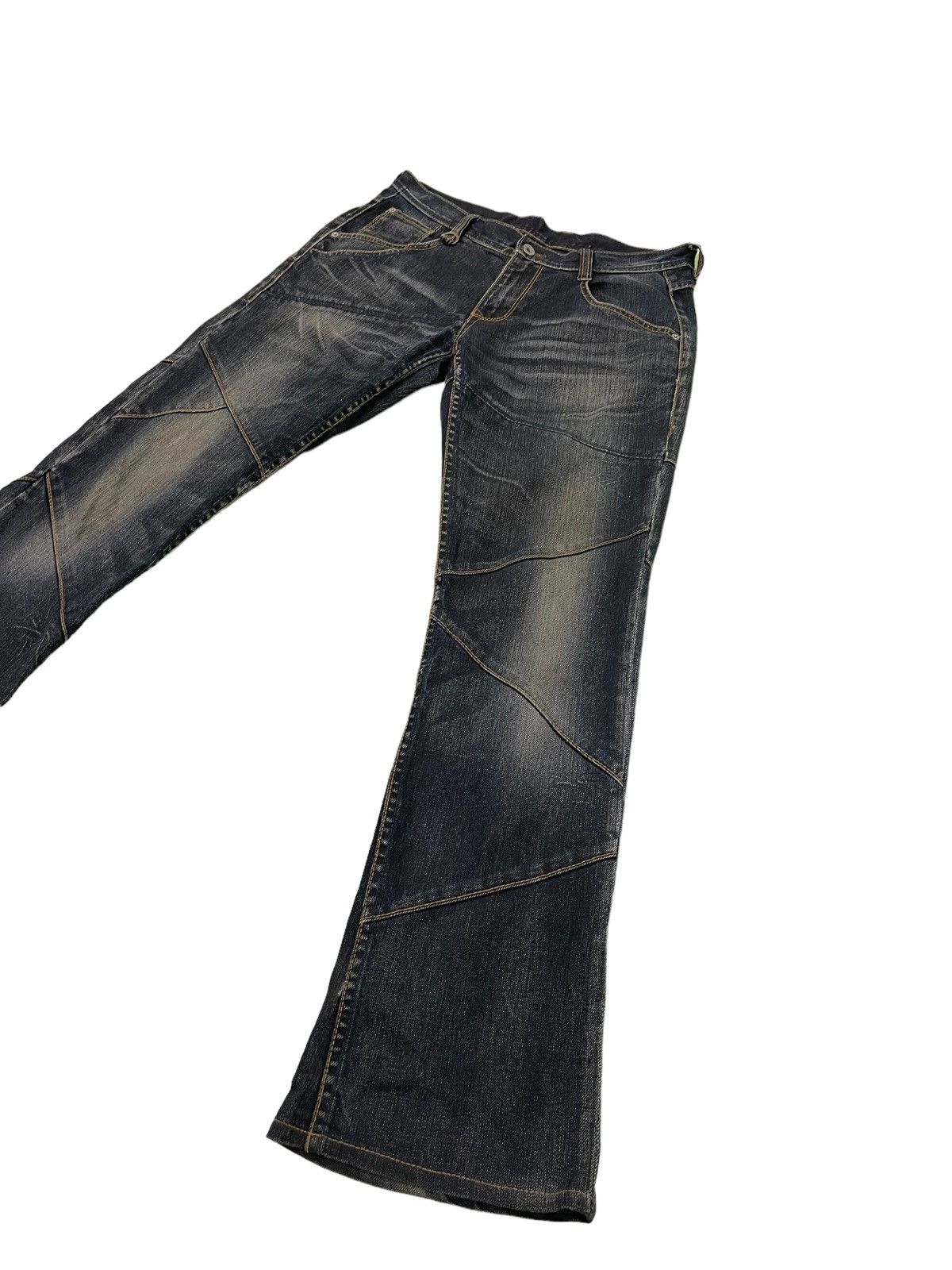 HIDEAWAYS Flare Jeans Hideaways Nicole Hagi Denim Boot Cut 1🟦8 Size US 33 - 2 Thumbnail