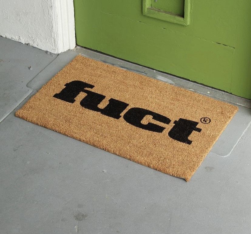 FUCT FUCT Door Mat OG Logo Size ONE SIZE - 1 Thumbnail