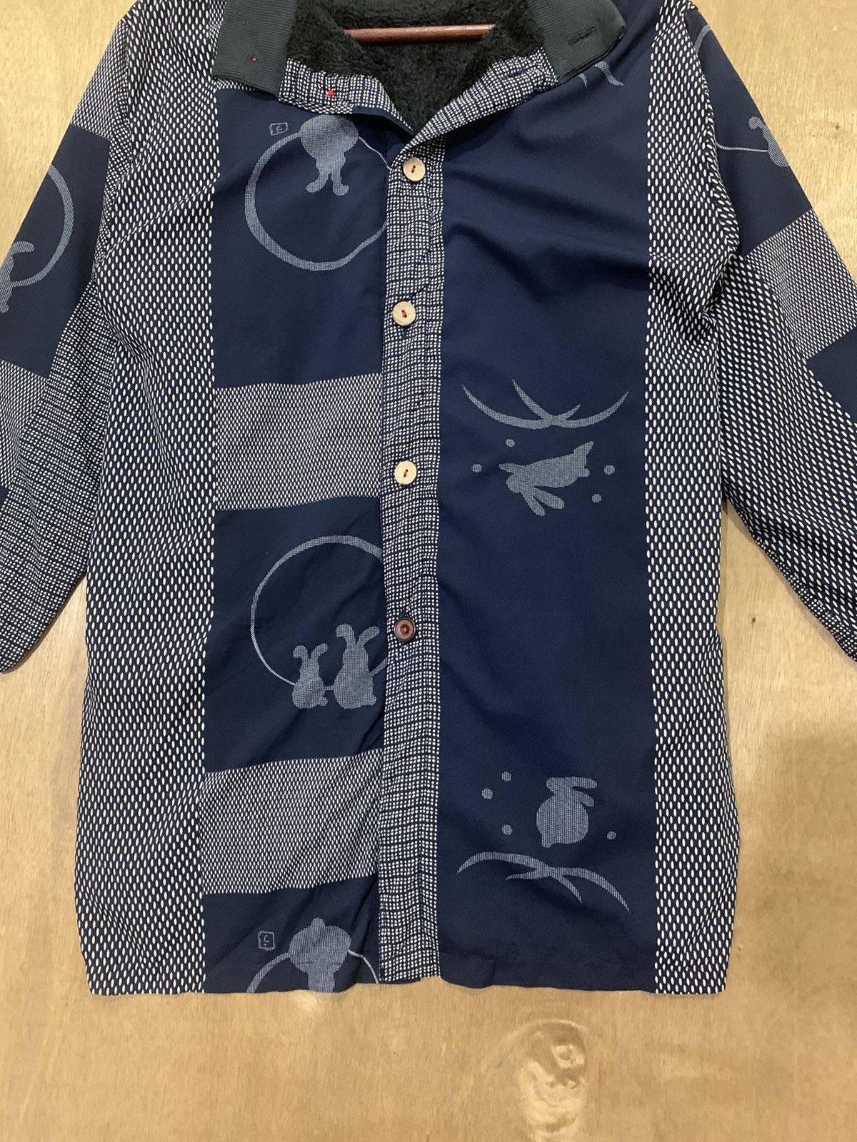 Japanese Brand JAPANESE Bandana Kapital Inspired Silk Trench Light Jacket Size M / US 6-8 / IT 42-44 - 5 Thumbnail