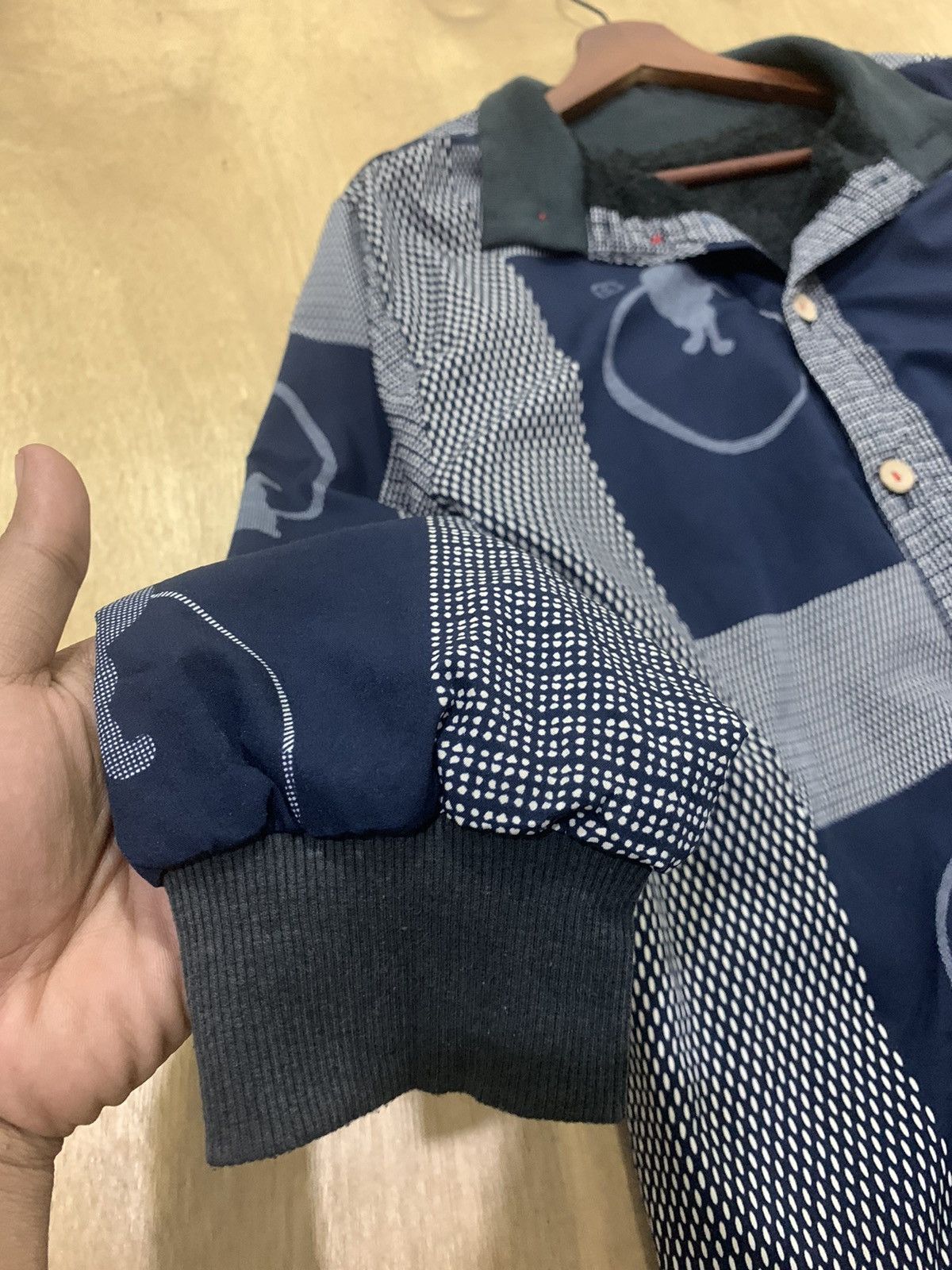 Japanese Brand JAPANESE Bandana Kapital Inspired Silk Trench Light Jacket Size M / US 6-8 / IT 42-44 - 8 Thumbnail