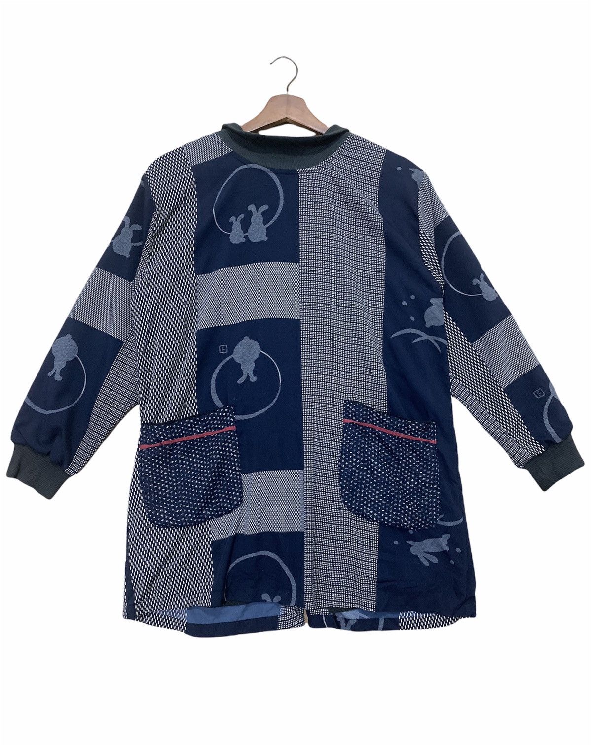 Japanese Brand JAPANESE Bandana Kapital Inspired Silk Trench Light Jacket Size M / US 6-8 / IT 42-44 - 2 Thumbnail