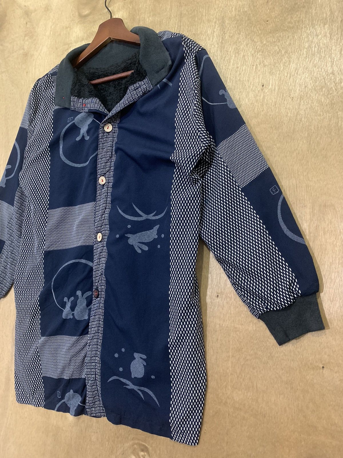 Japanese Brand JAPANESE Bandana Kapital Inspired Silk Trench Light Jacket Size M / US 6-8 / IT 42-44 - 7 Thumbnail