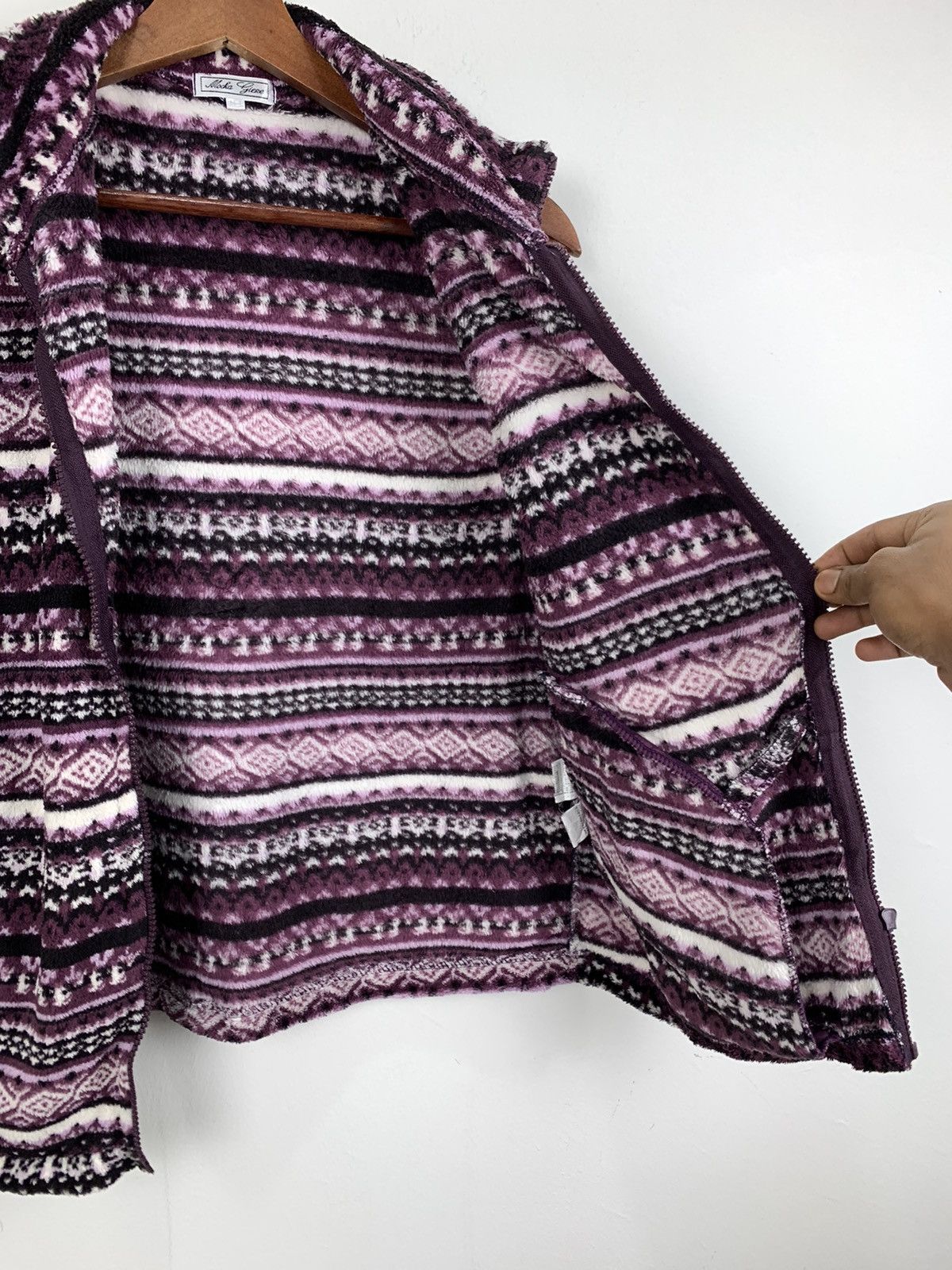 Aztech Mountain MOCKA GIENE Fleece Allover Aztec Navajo Native Vest Jacket Size US M / EU 48-50 / 2 - 16 Thumbnail
