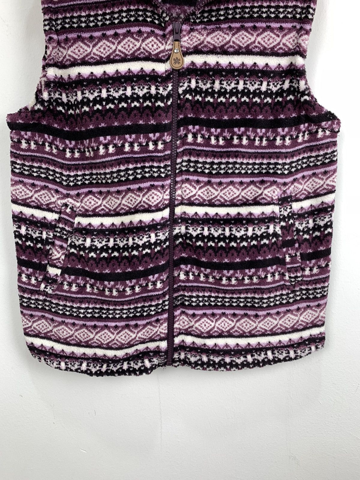 Aztech Mountain MOCKA GIENE Fleece Allover Aztec Navajo Native Vest Jacket Size US M / EU 48-50 / 2 - 6 Thumbnail