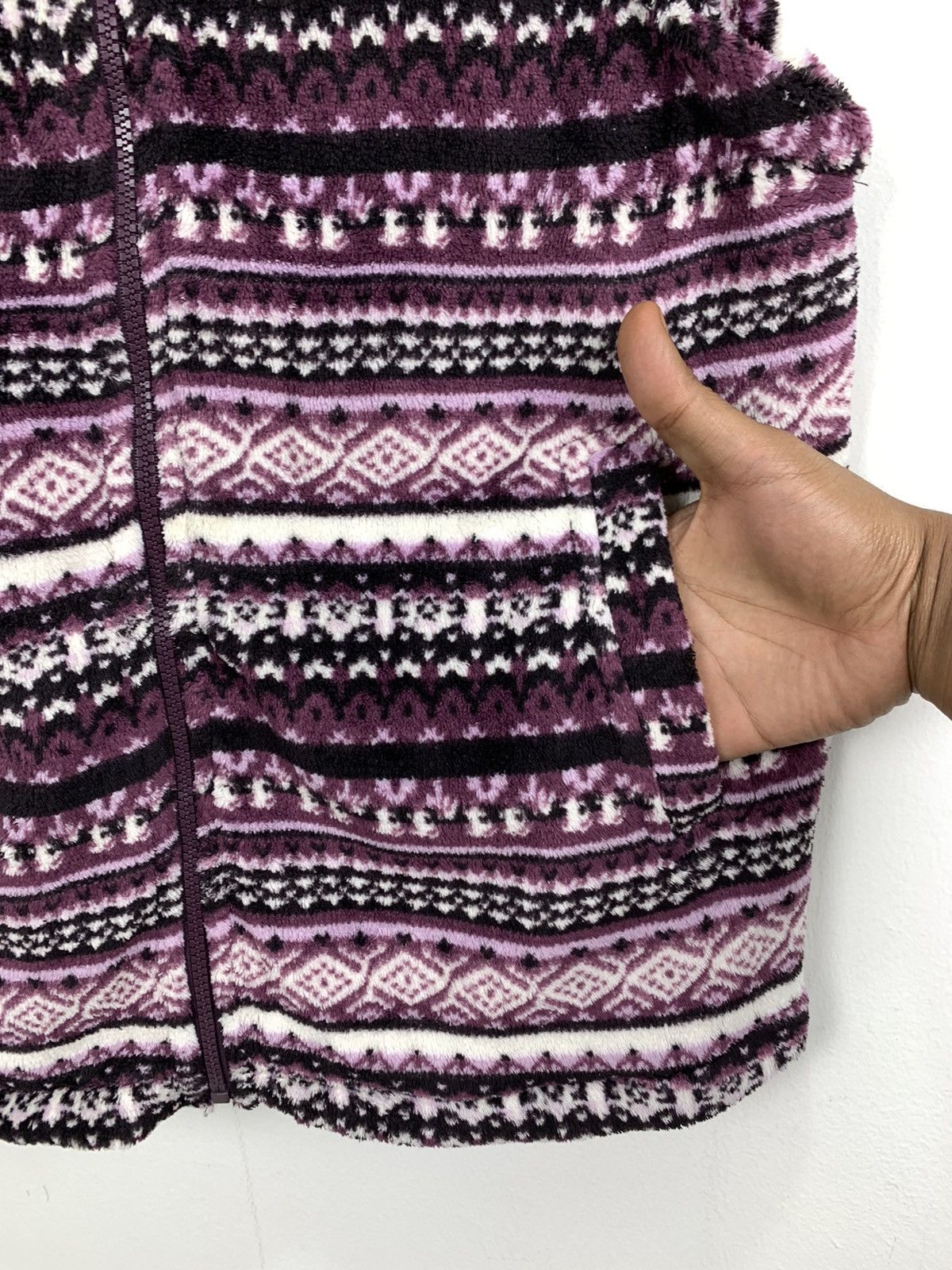 Aztech Mountain MOCKA GIENE Fleece Allover Aztec Navajo Native Vest Jacket Size US M / EU 48-50 / 2 - 10 Thumbnail