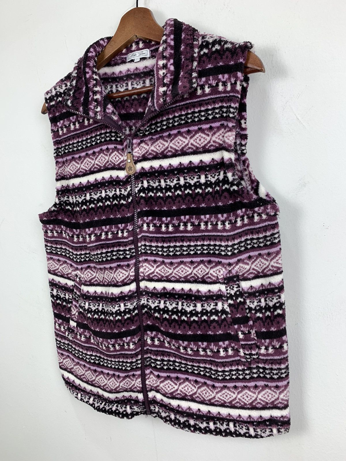 Aztech Mountain MOCKA GIENE Fleece Allover Aztec Navajo Native Vest Jacket Size US M / EU 48-50 / 2 - 8 Thumbnail