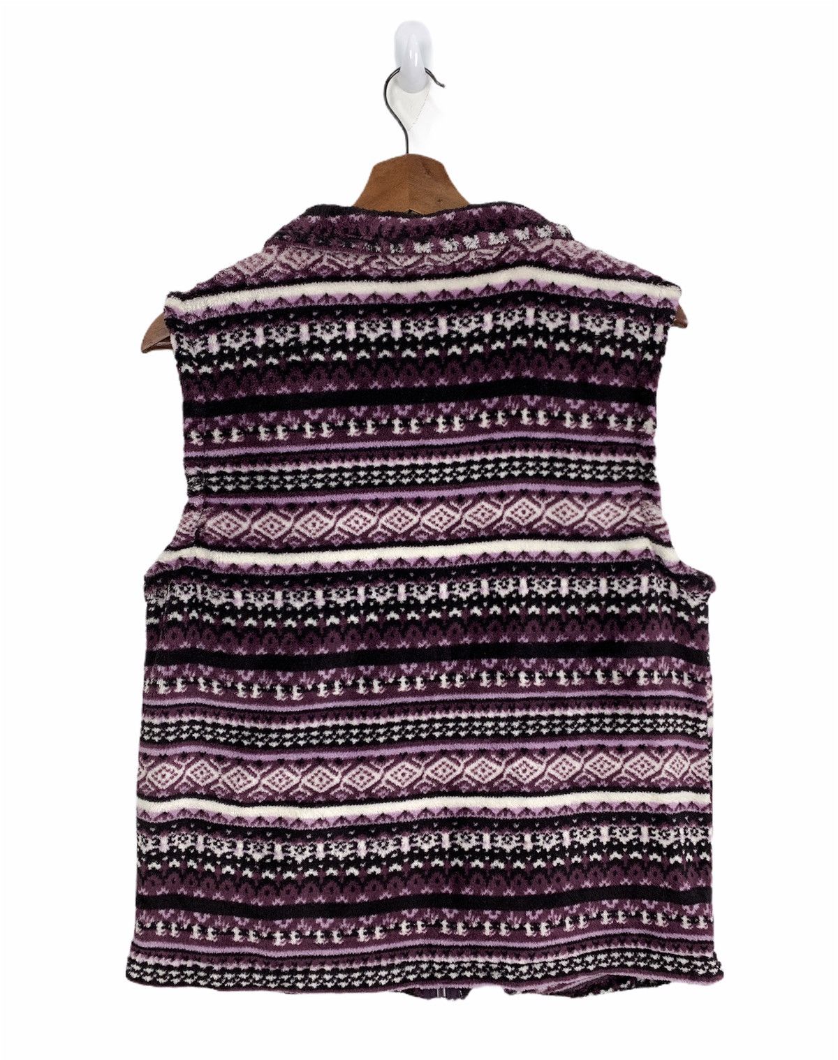 Aztech Mountain MOCKA GIENE Fleece Allover Aztec Navajo Native Vest Jacket Size US M / EU 48-50 / 2 - 3 Thumbnail