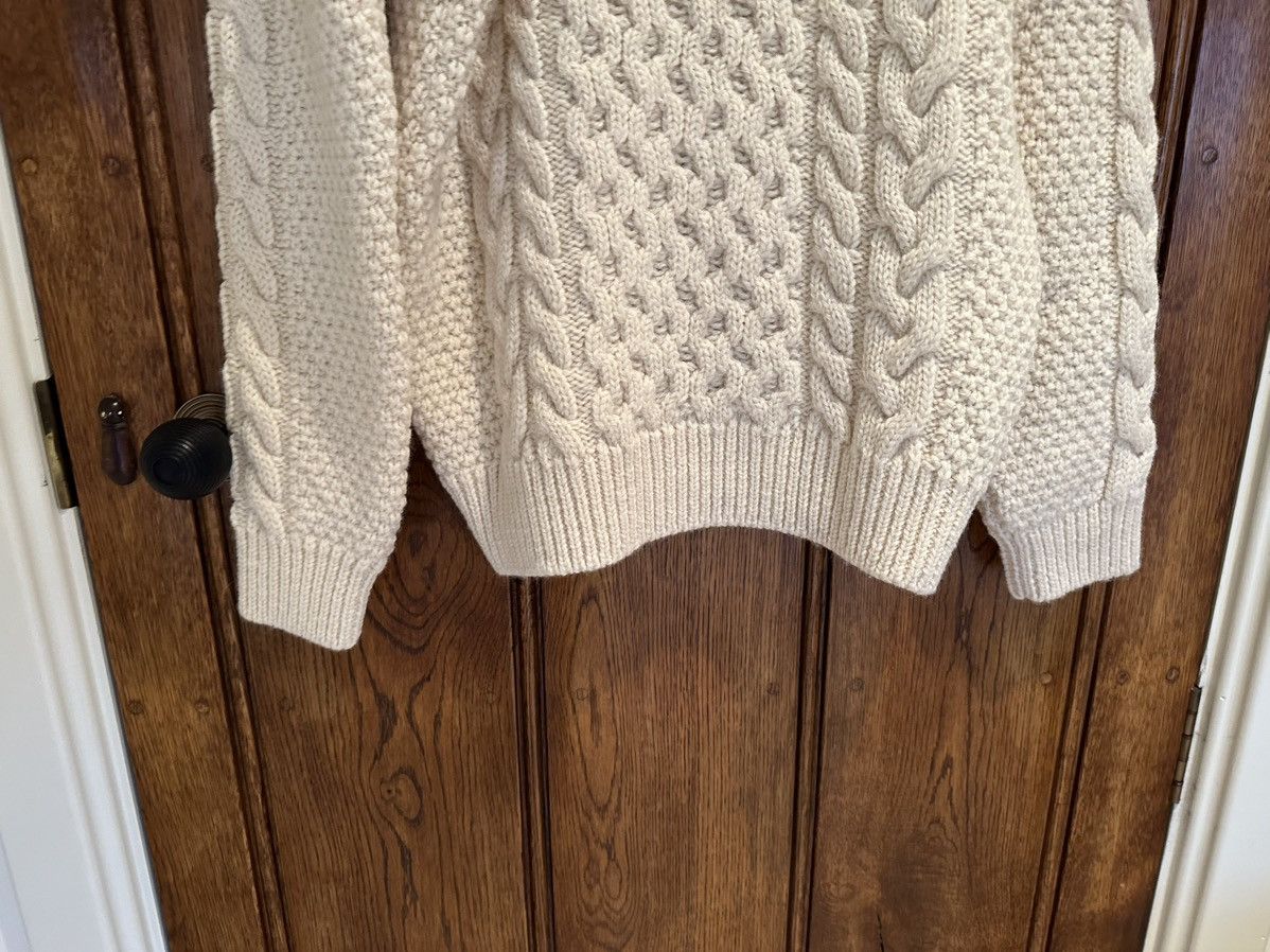Saint Laurent Paris FW16 Saint Laurent Palladium cream cable knit sweater GRAIL Size US L / EU 52-54 / 3 - 15 Thumbnail